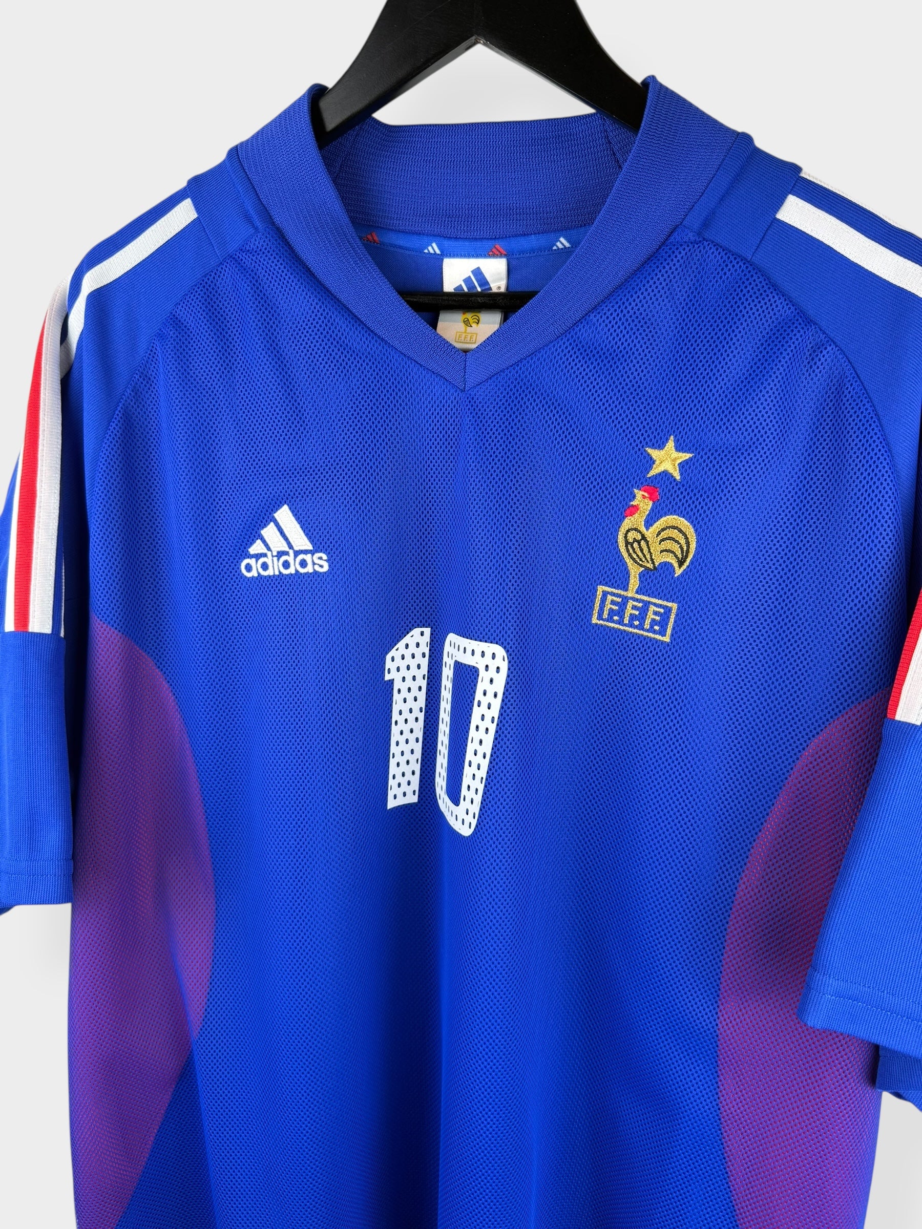 2002-04 FRANKREICH HEIMTRIKOT ZIDANE #10 XL