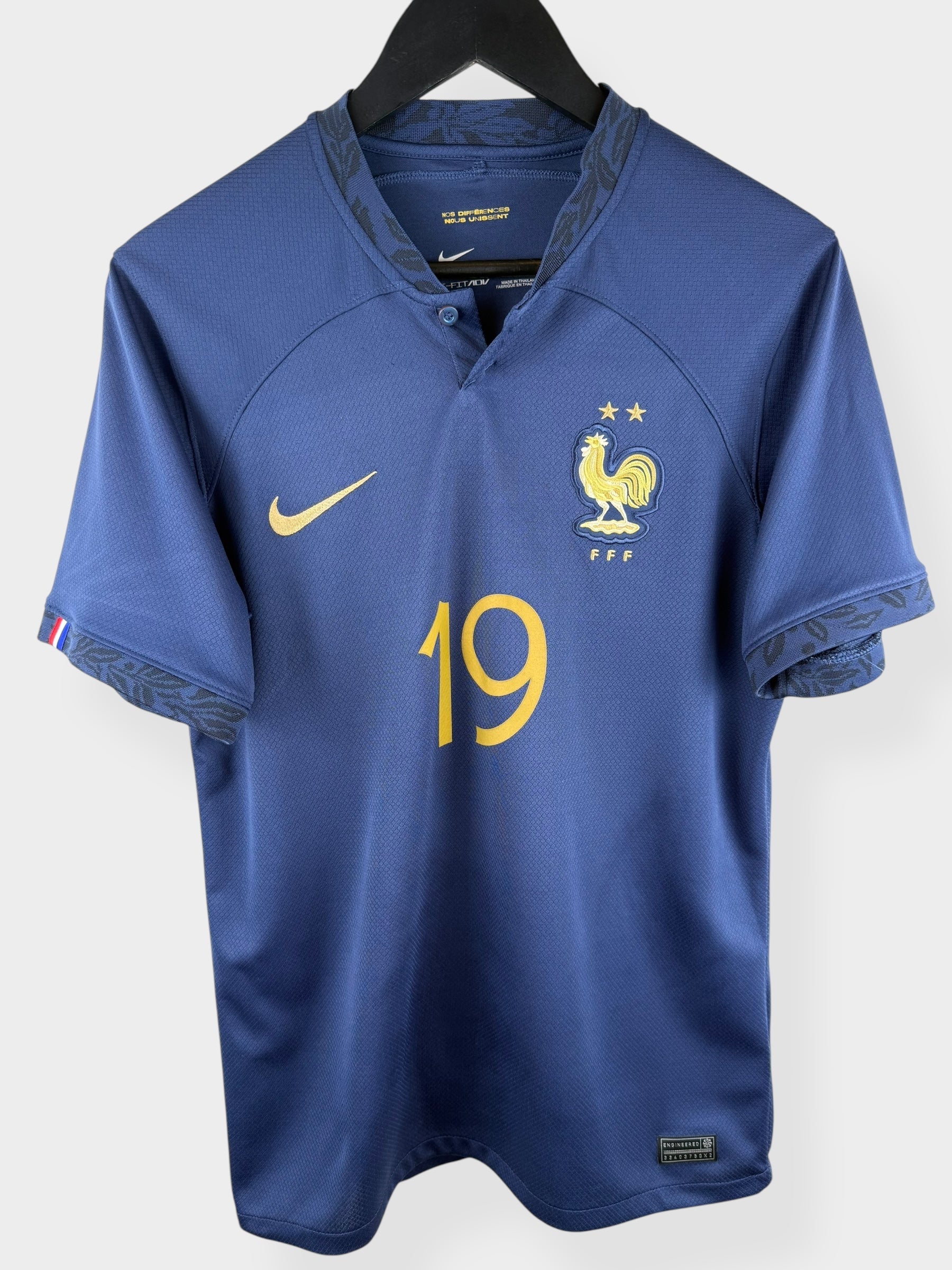 2022-23 FRANCE HOME SHIRT BENZEMA #19 M