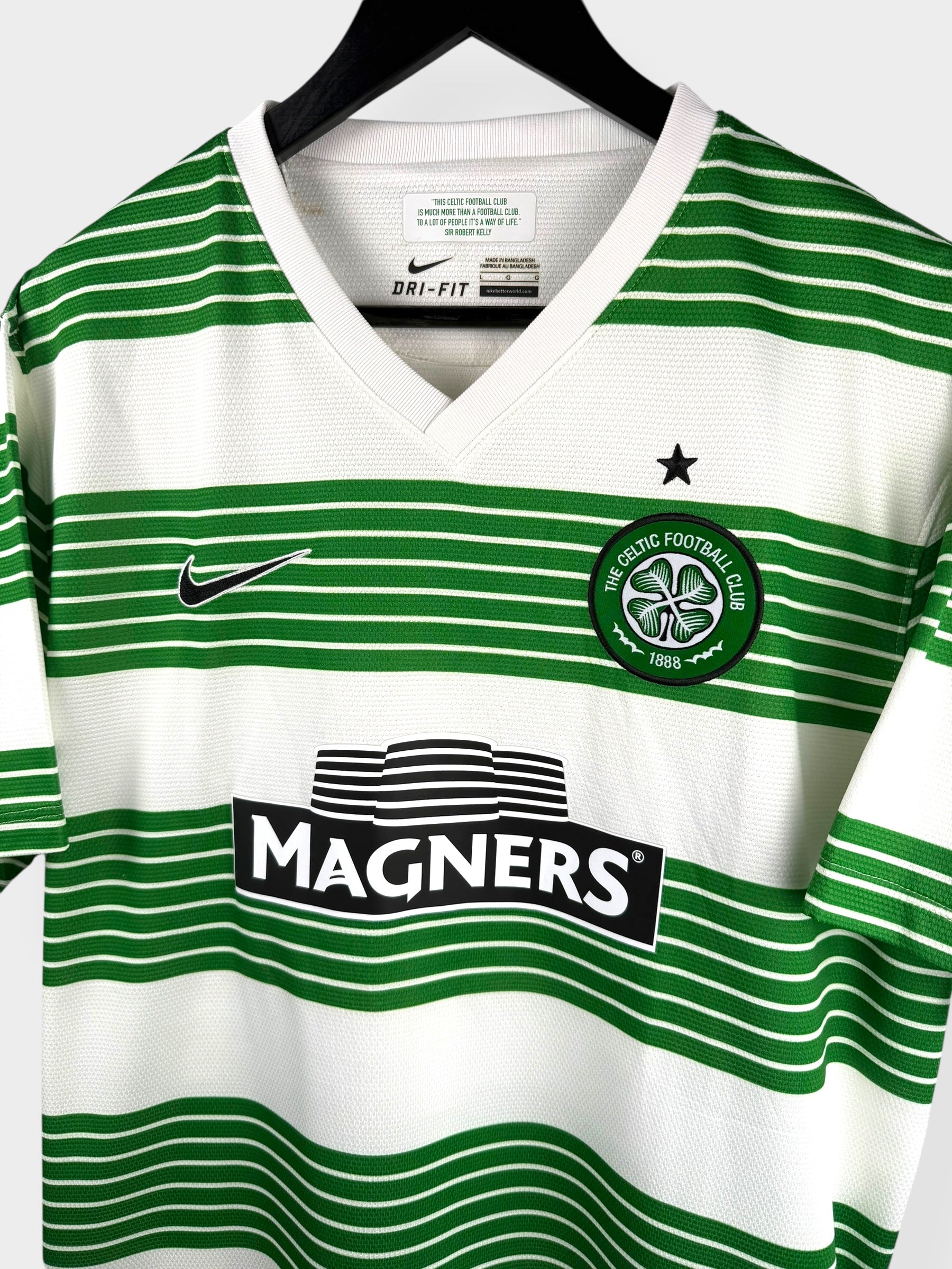 2013-15 CELTIC HOME SHIRT L