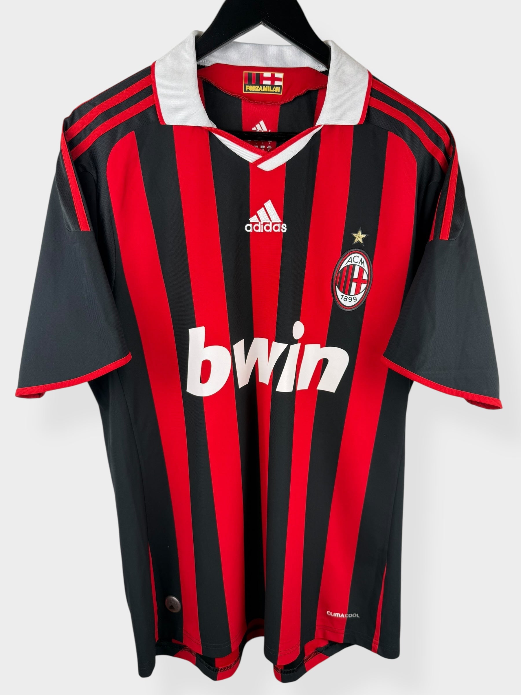 2009-10 AC MILAN HEIMTRIKOT BECKHAM #32 L