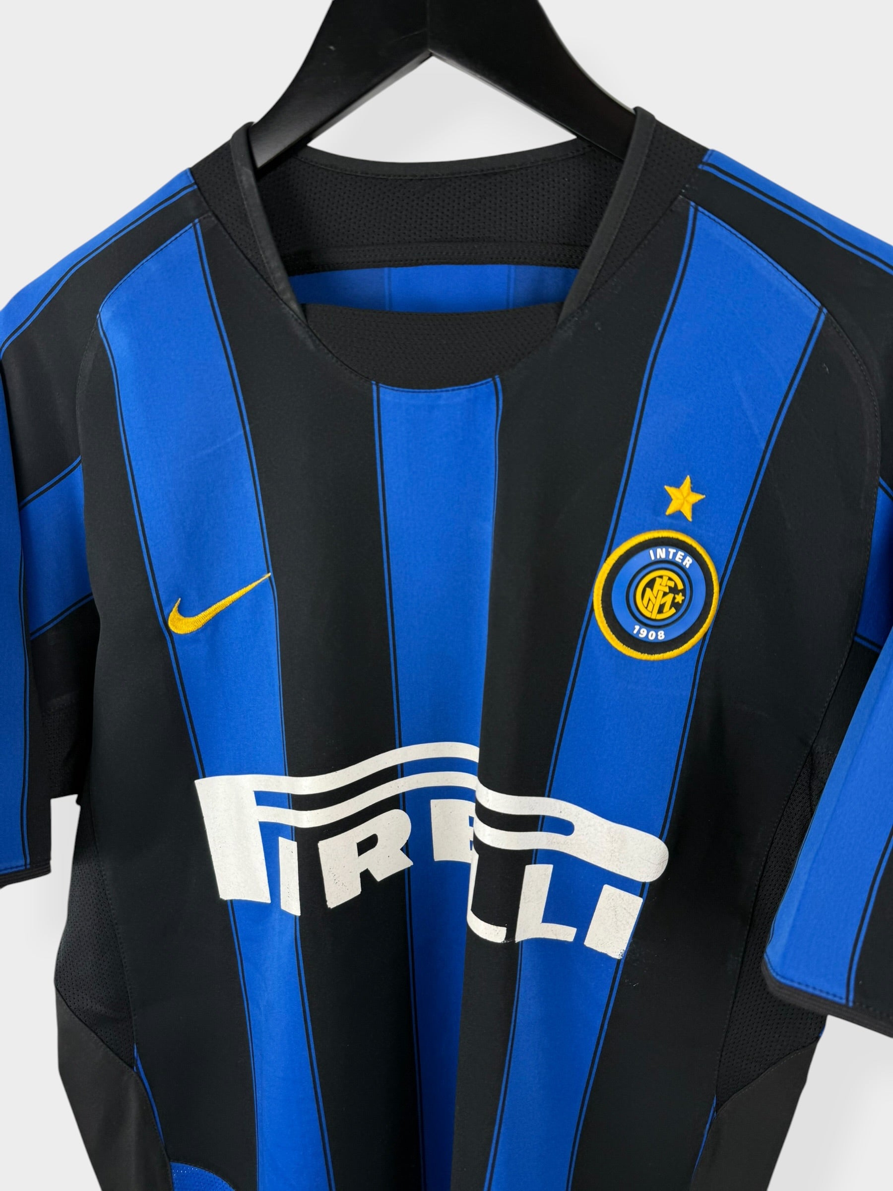 2003-04 INTER MILAN HEIMTRIKOT ADRIANO #10 S