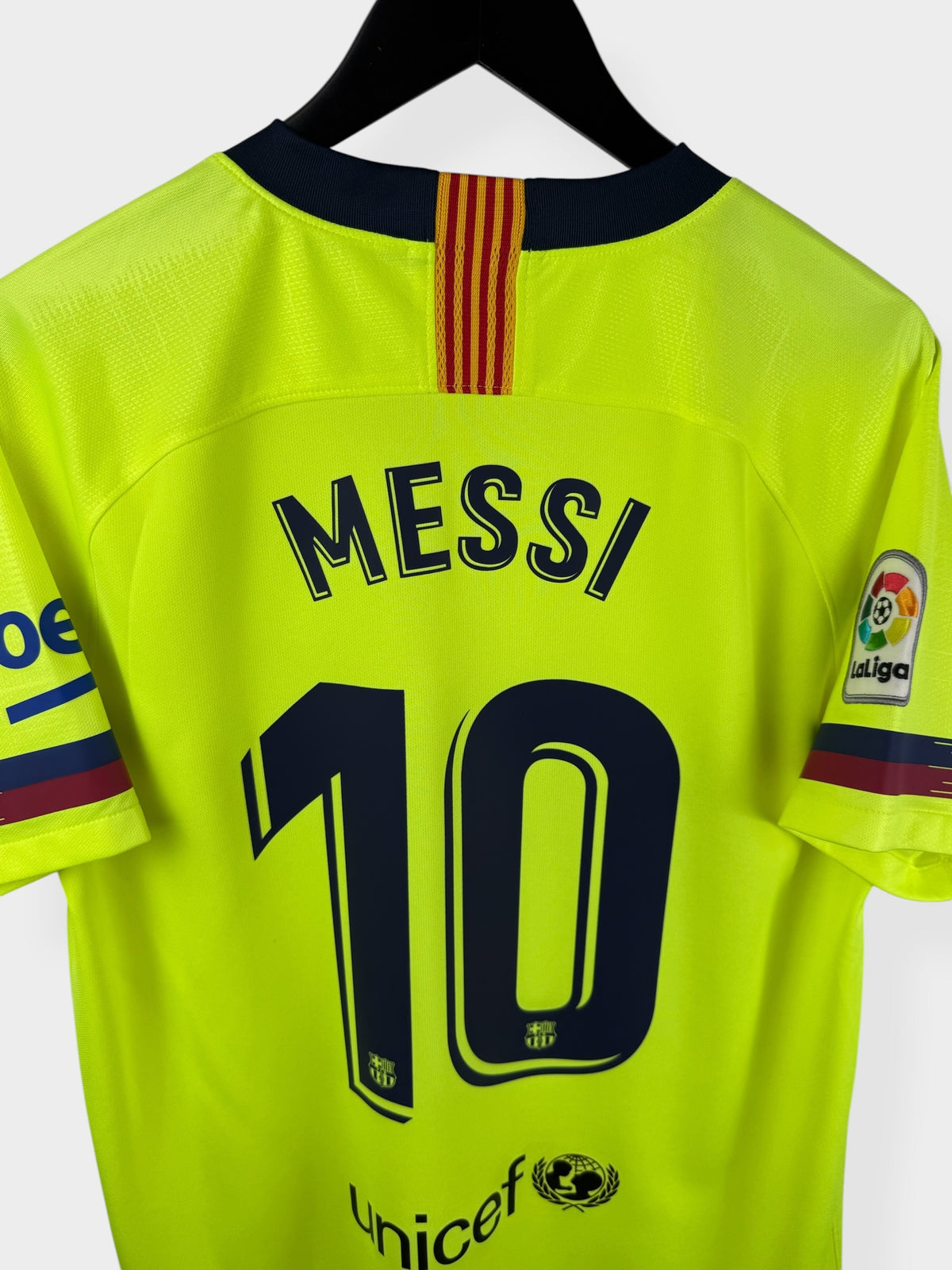 2018-19 BARCELONA AUSWÄRTSTRIKOT MESSI #10 L