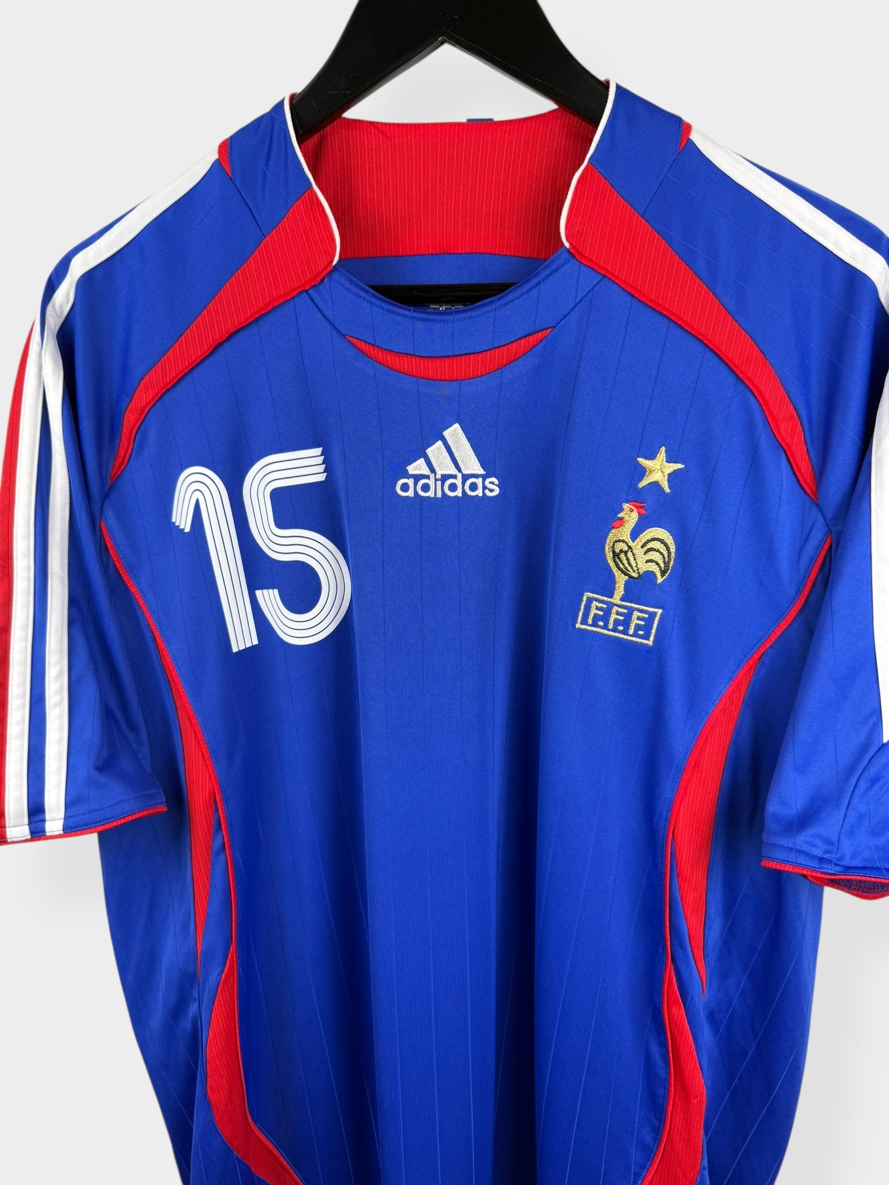 2006-07 FRANCE HOME SHIRT THURAM #15 L