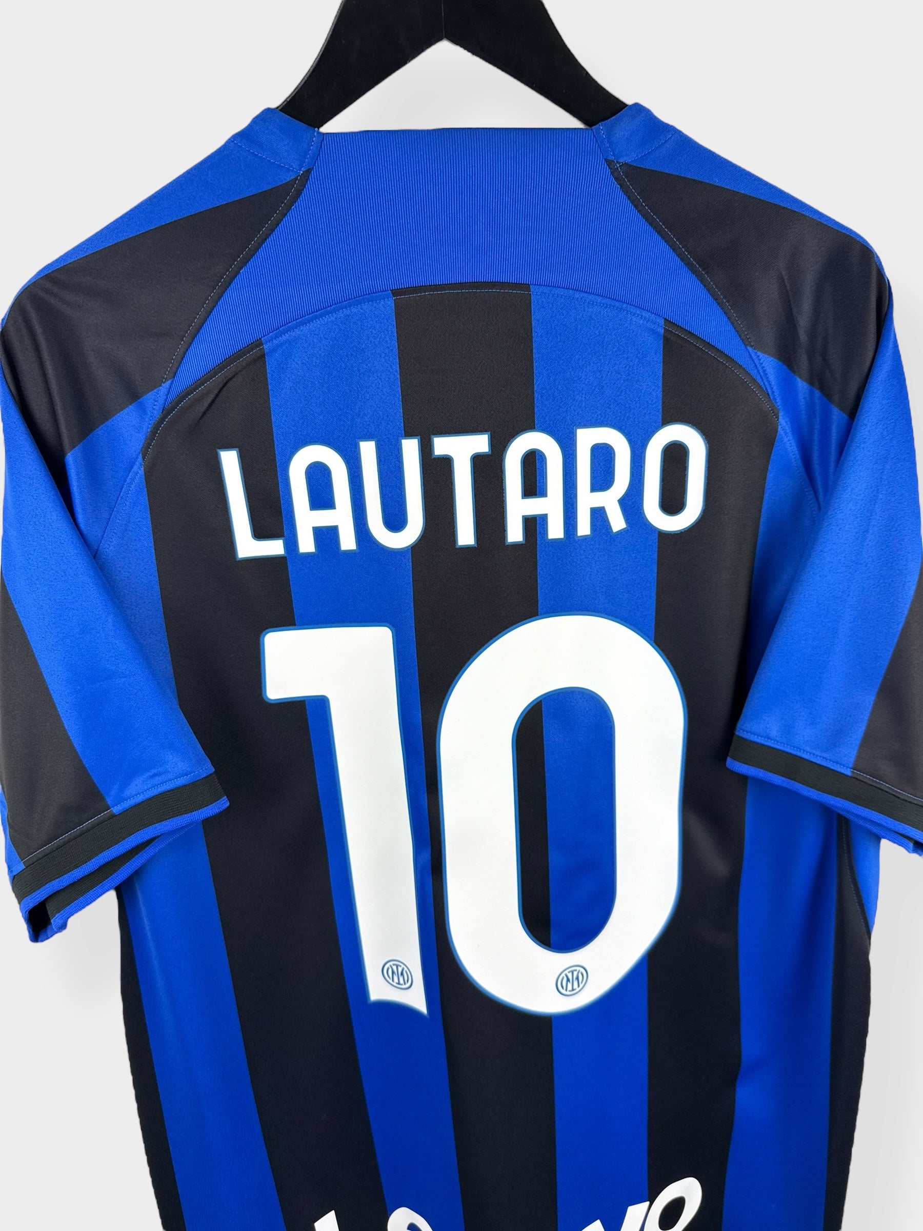 2022-23 INTER MILAN HOME SHIRT LAUTARO #10 XL - Authentic Football Club