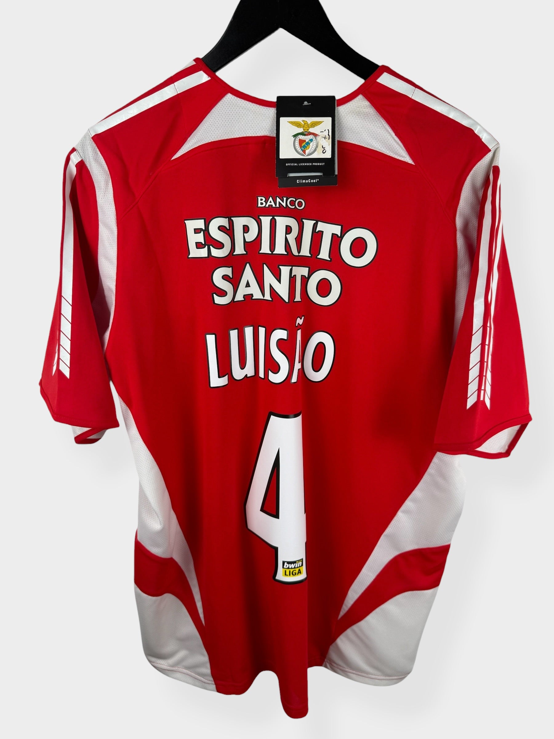 2005-06 BENFICA HEIMTRIKOT LUISAO #4 L