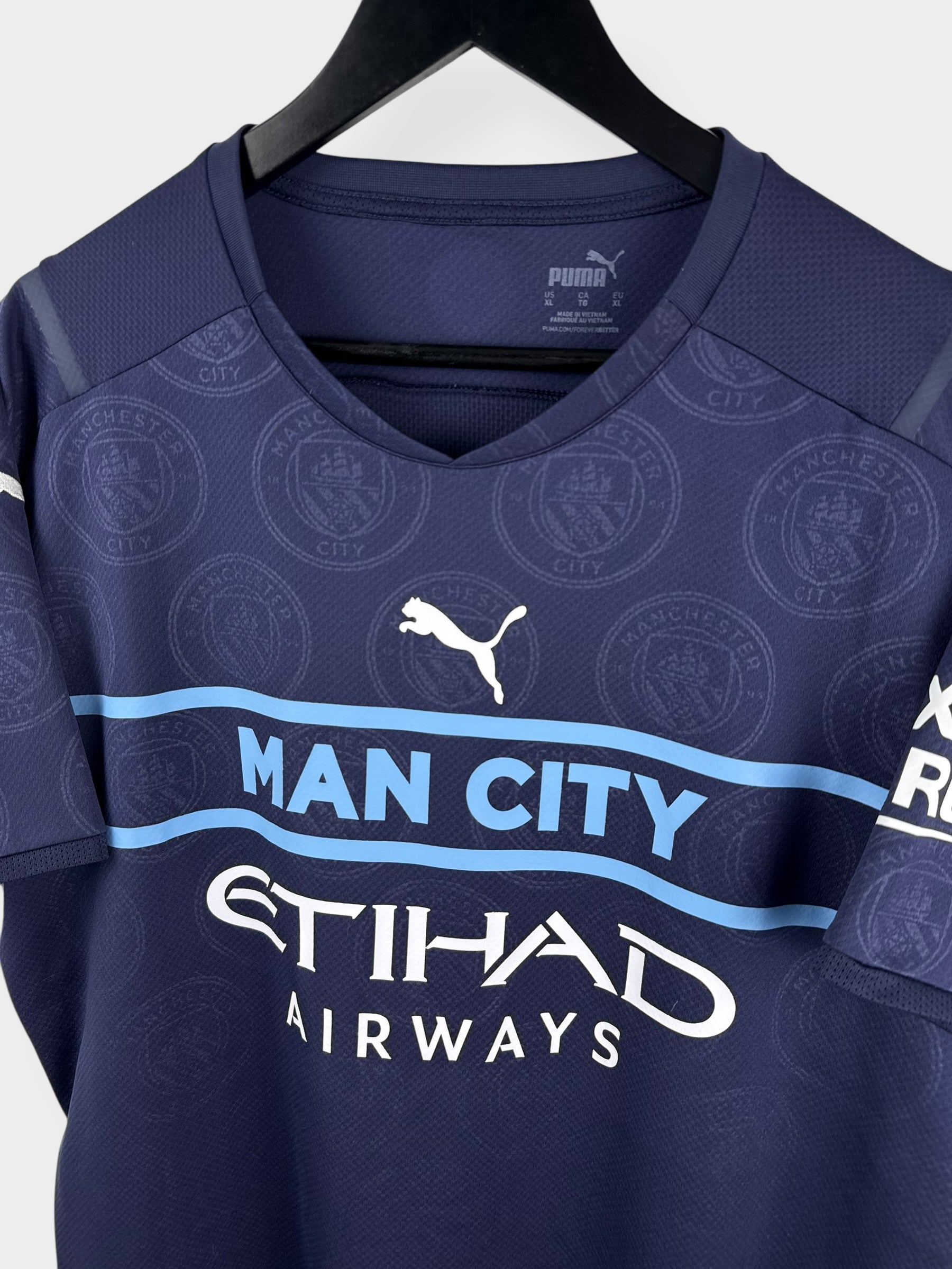 2021-22 MANCHESTER CITY THIRD SHIRT STERLING #7 XL