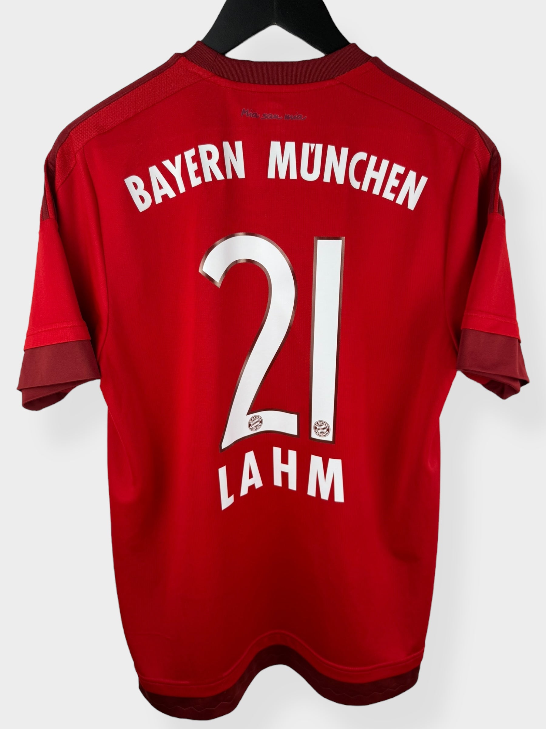 2015-16 BAYERN MUNICH HOME SHIRT LAHM #21 M