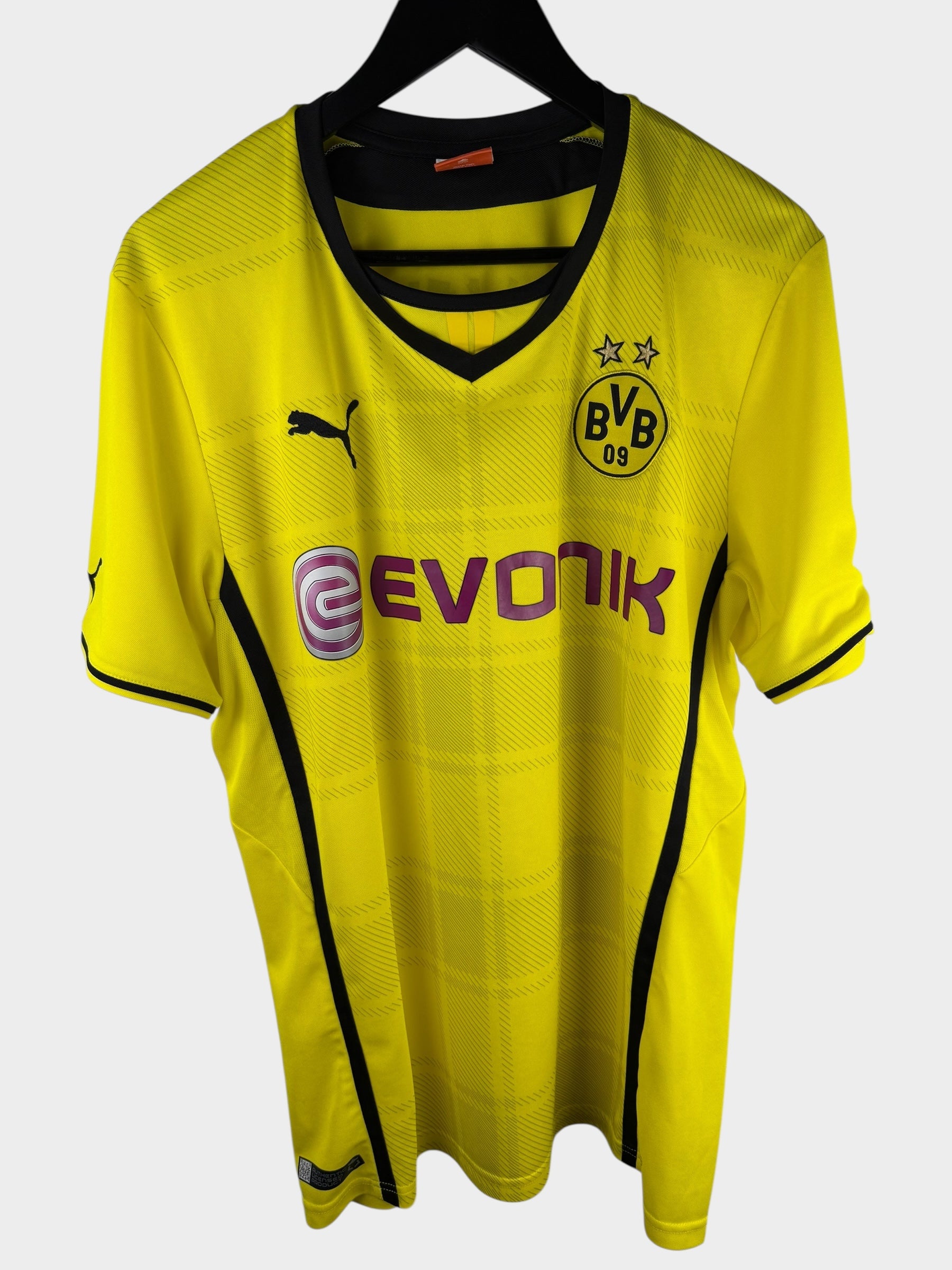 2013-14 BORUSSIA DORTMUND HOME SHIRT AUBAMEYANG #17 XL
