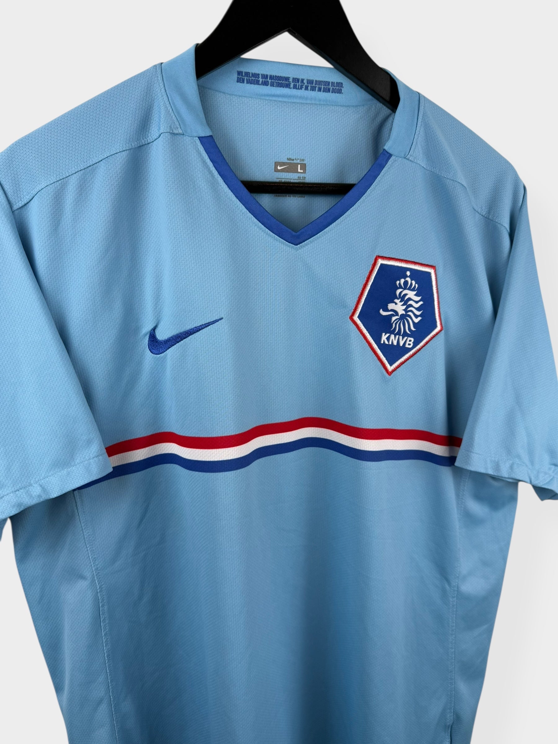 2008-09 NETHERLANDS AWAY SHIRT L - Authentic Football Club