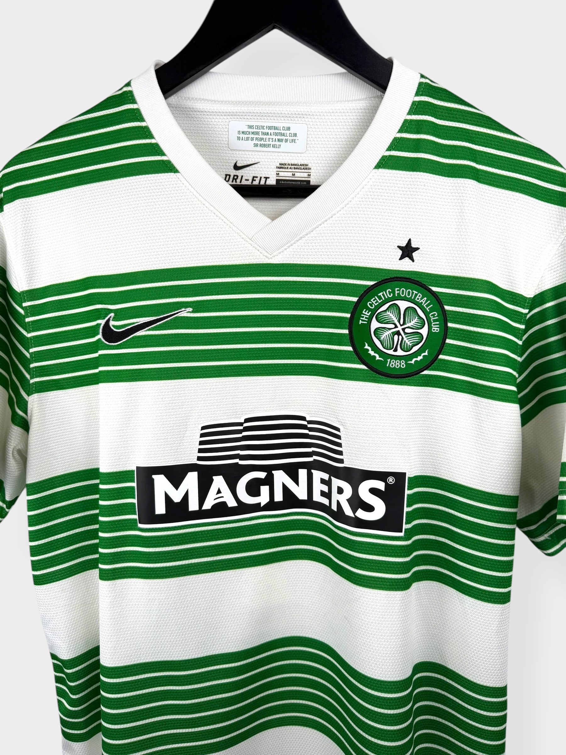 2013-15 CELTIC THUISSHIRT VIRGIL #4 M