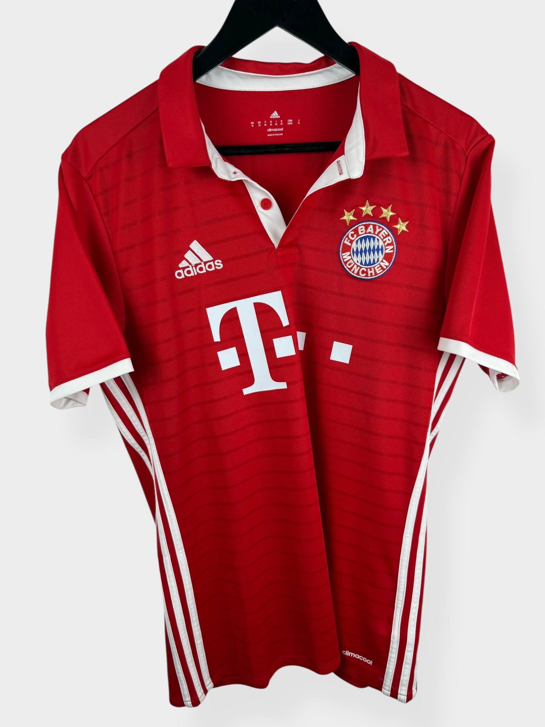 2016-17 BAYERN MUNICH HOME SHIRT ROBBEN #10 M - Authentic Football Club