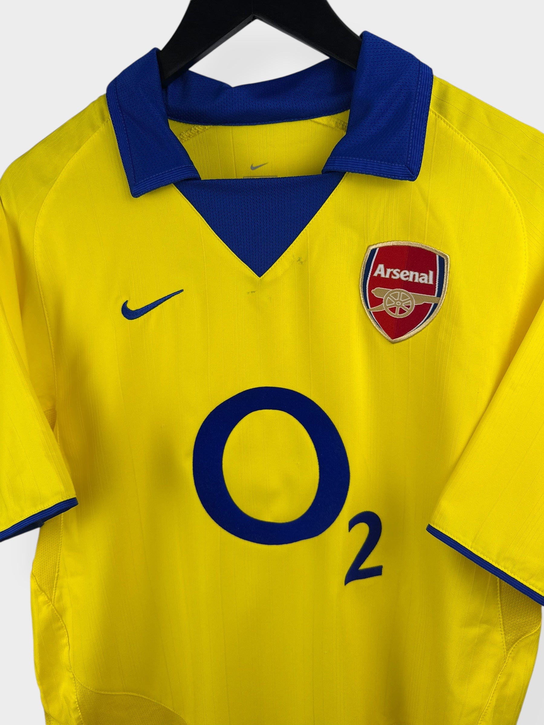 2003-04 ARSENAL AWAY SHIRT HENRY #14 S - Authentic Football Club