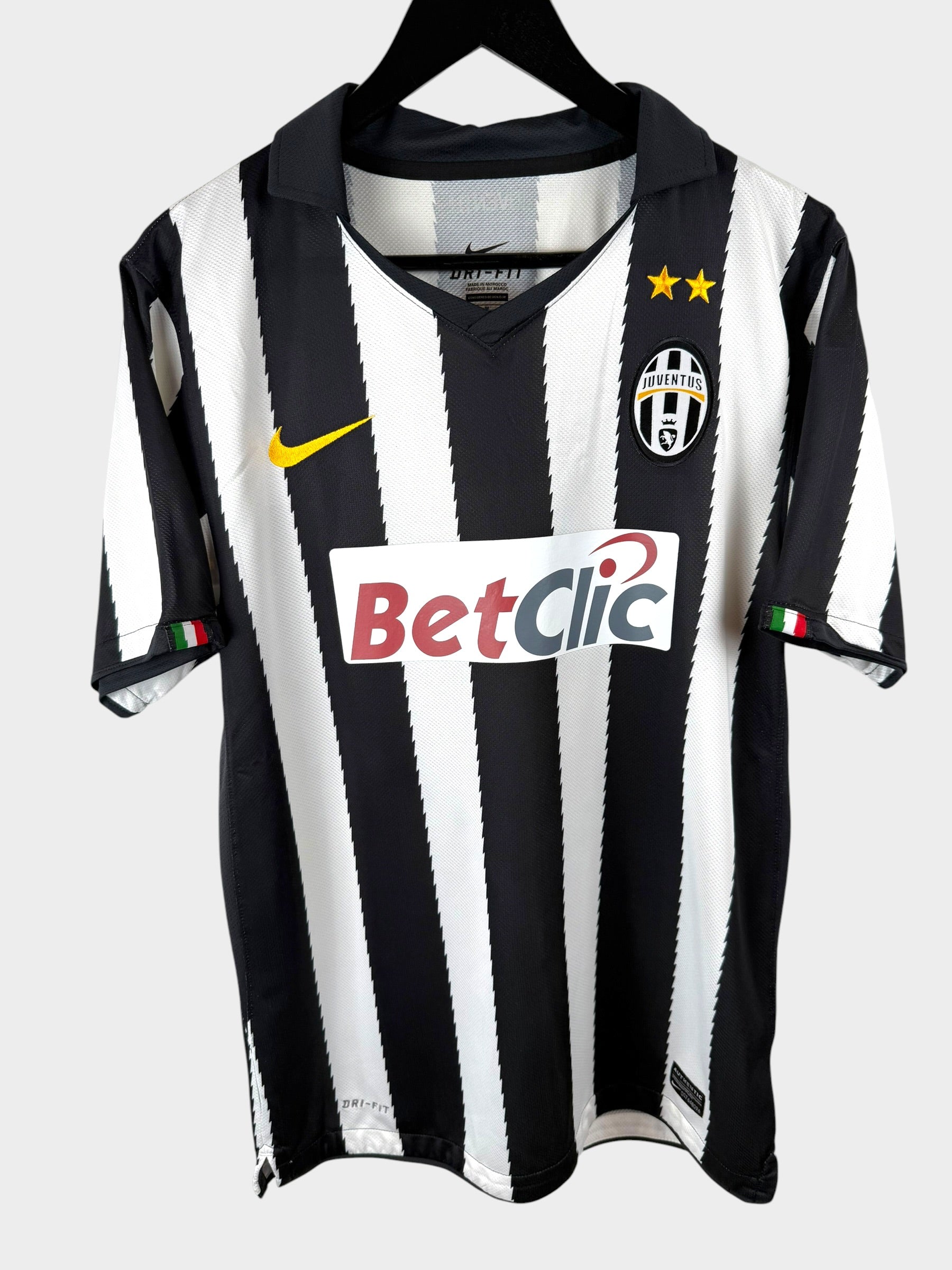 2010-11 JUVENTUS HOME SHIRT DEL PIERO #10 M