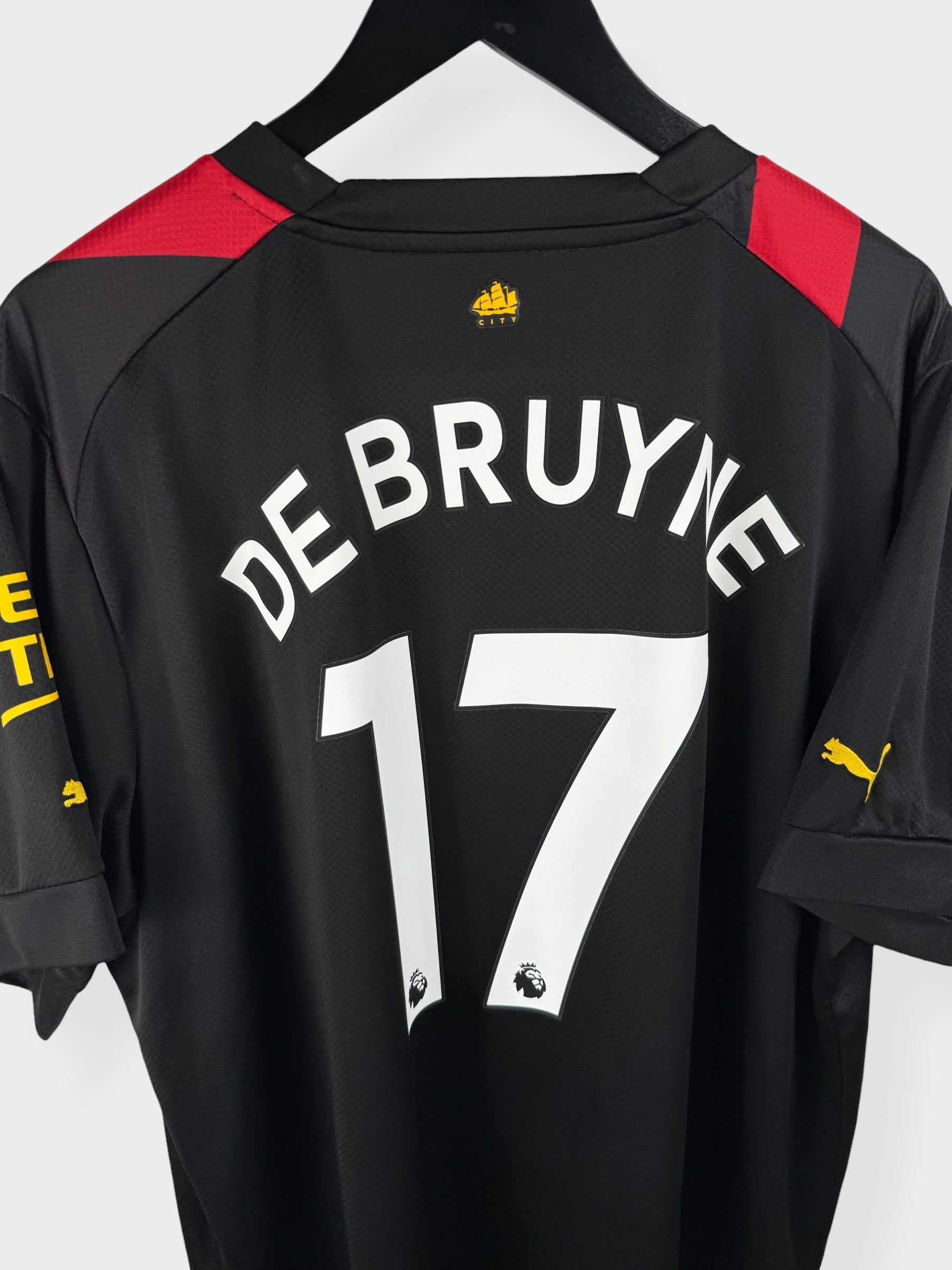 2022-23 MANCHESTER CITY AUSWÄRTSTRIKOT DE BRUYNE #17 XXL