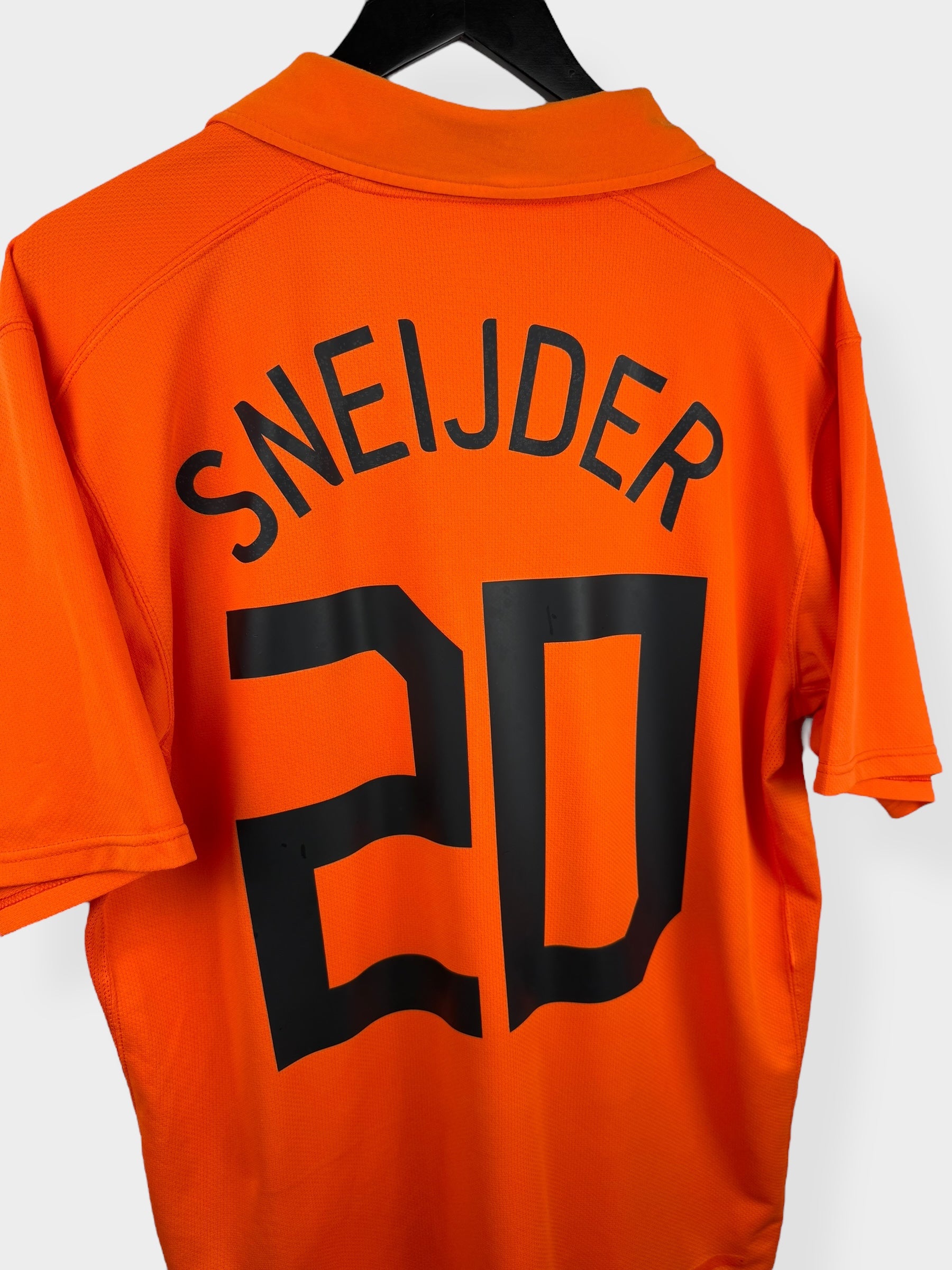 2006-08 NETHERLANDS HOME SHIRT SNEIJDER #20 L