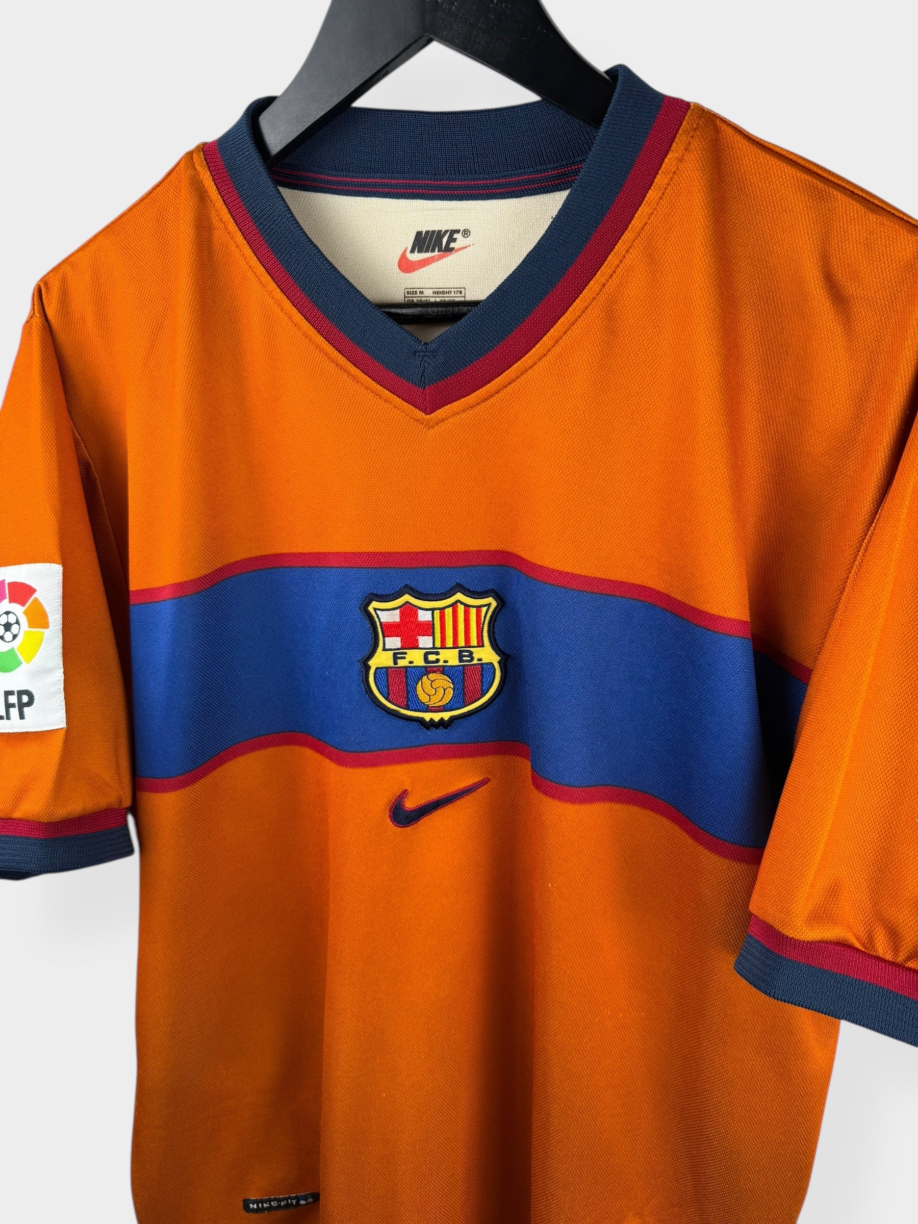 1998-99 BARCELONA AUSWÄRTSTRIKOT RIVALDO #11 M