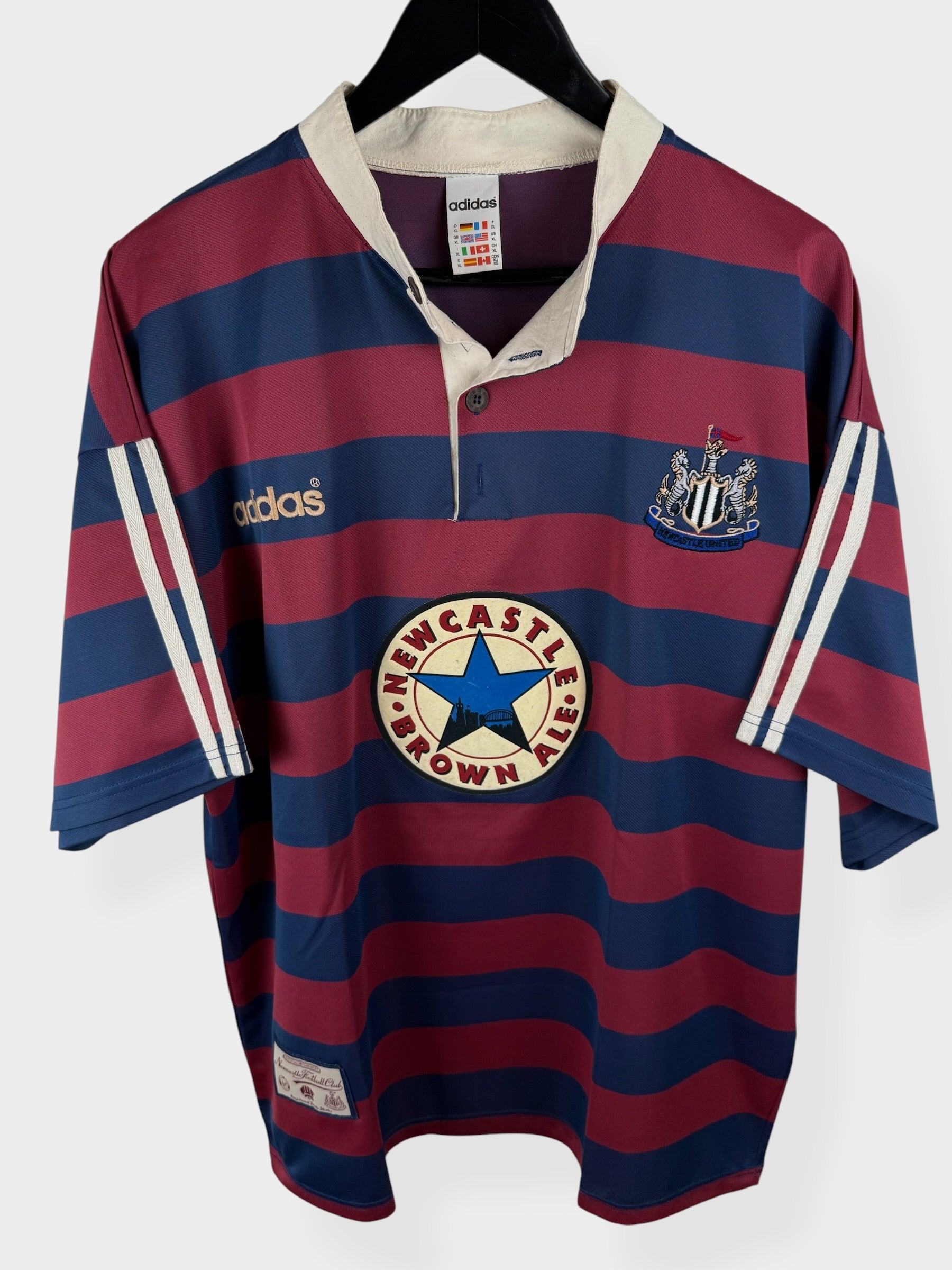 MAILLOT EXTÉRIEUR DE NEWCASTLE UNITED 1995-96 XL