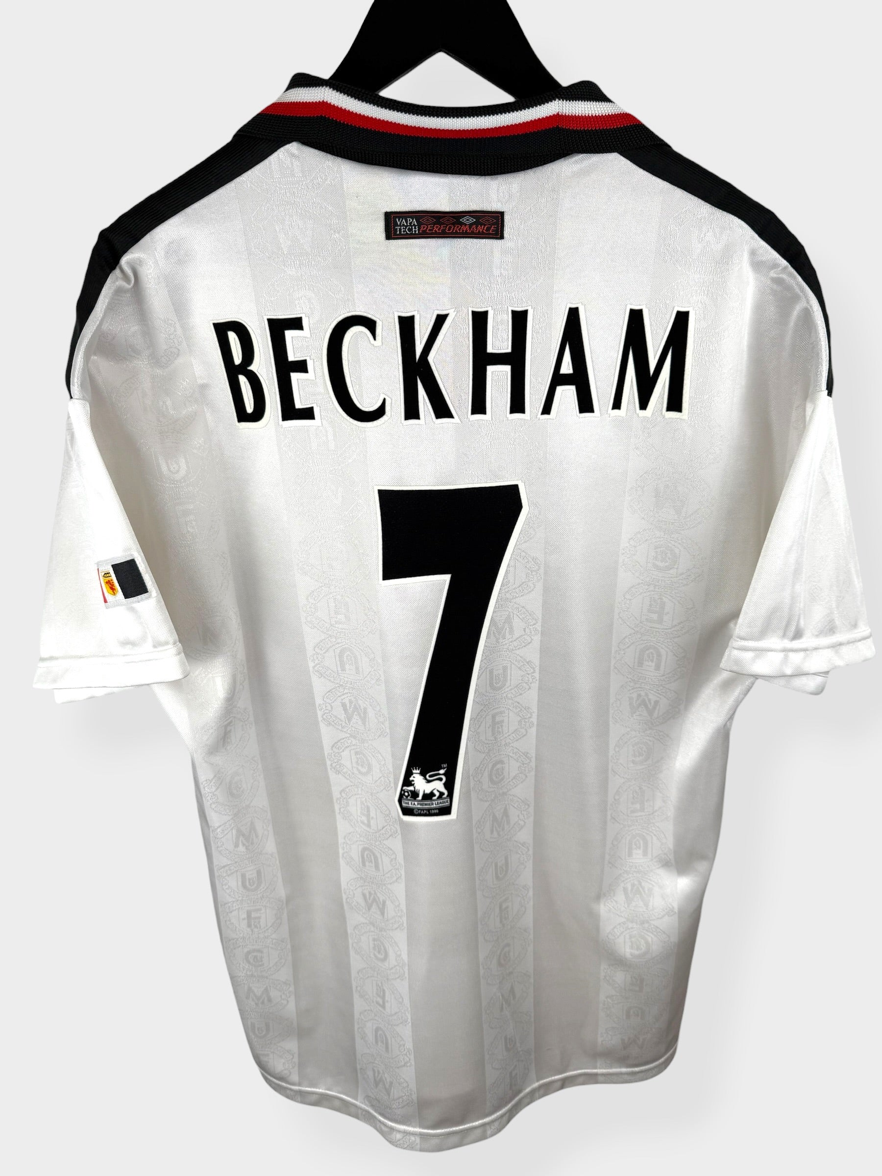 1997-99 MANCHESTER UNITED AWAY SHIRT BECKHAM #7 L
