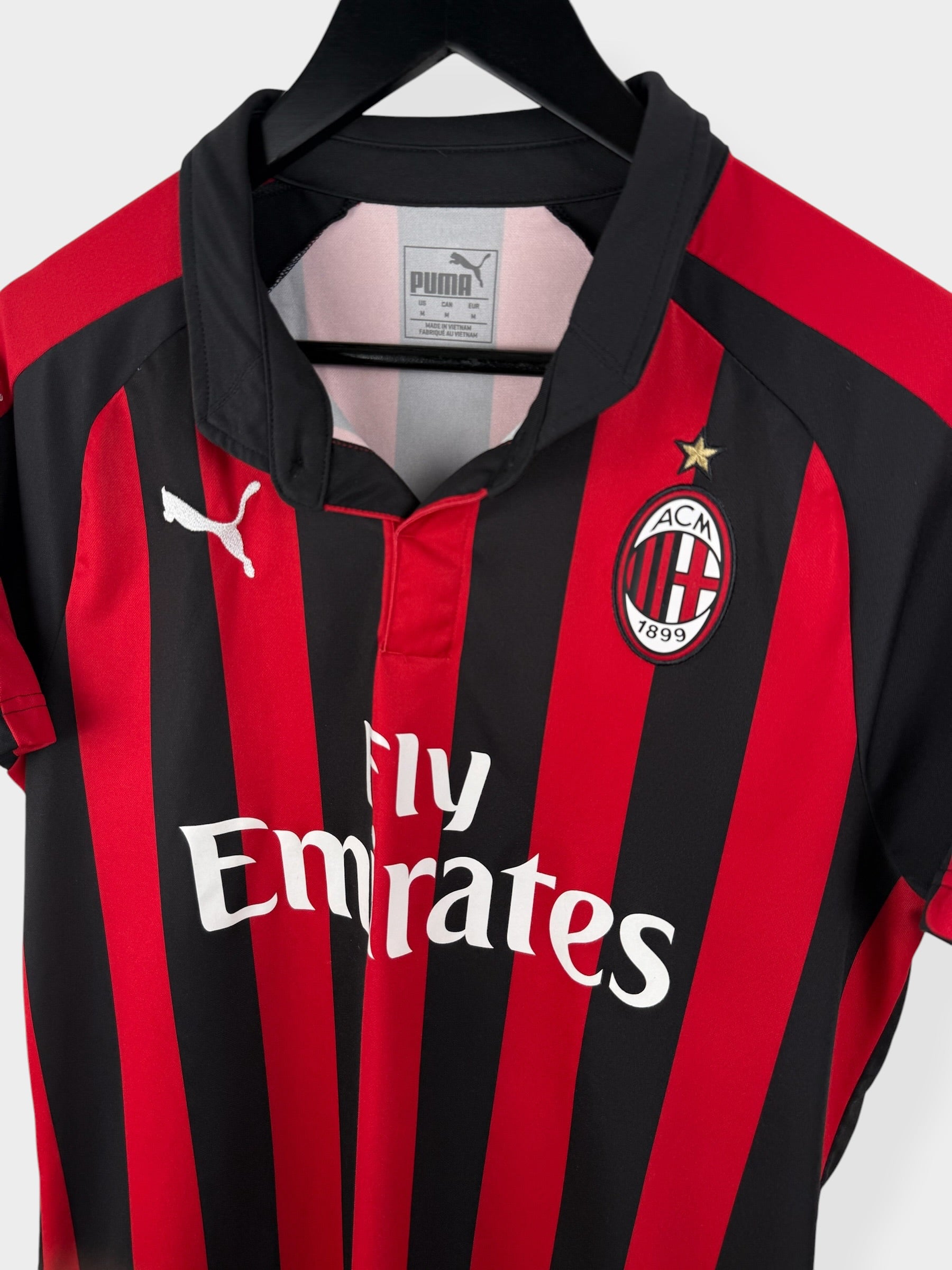 2018-19 AC MILAN HOME SHIRT M