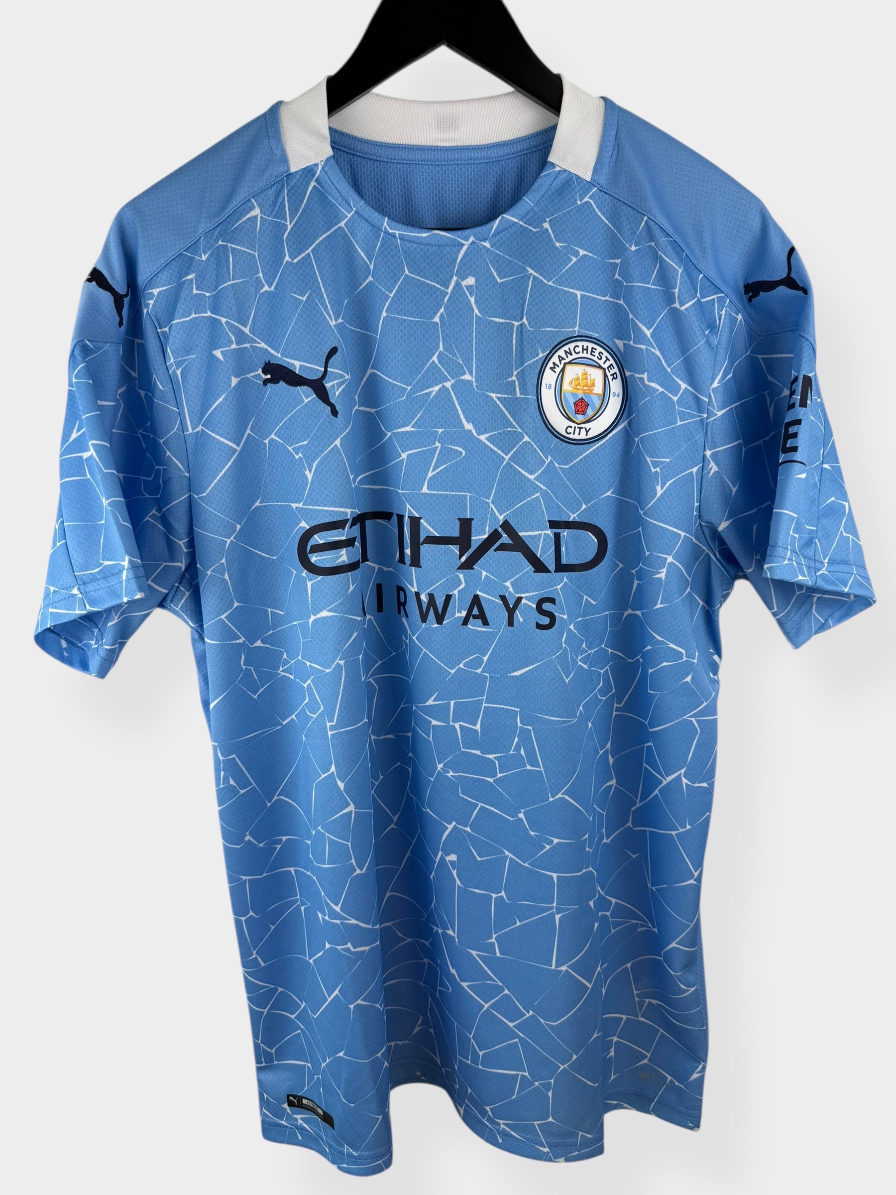 2020-21 MANCHESTER CITY HOME SHIRT PALMER #80 L