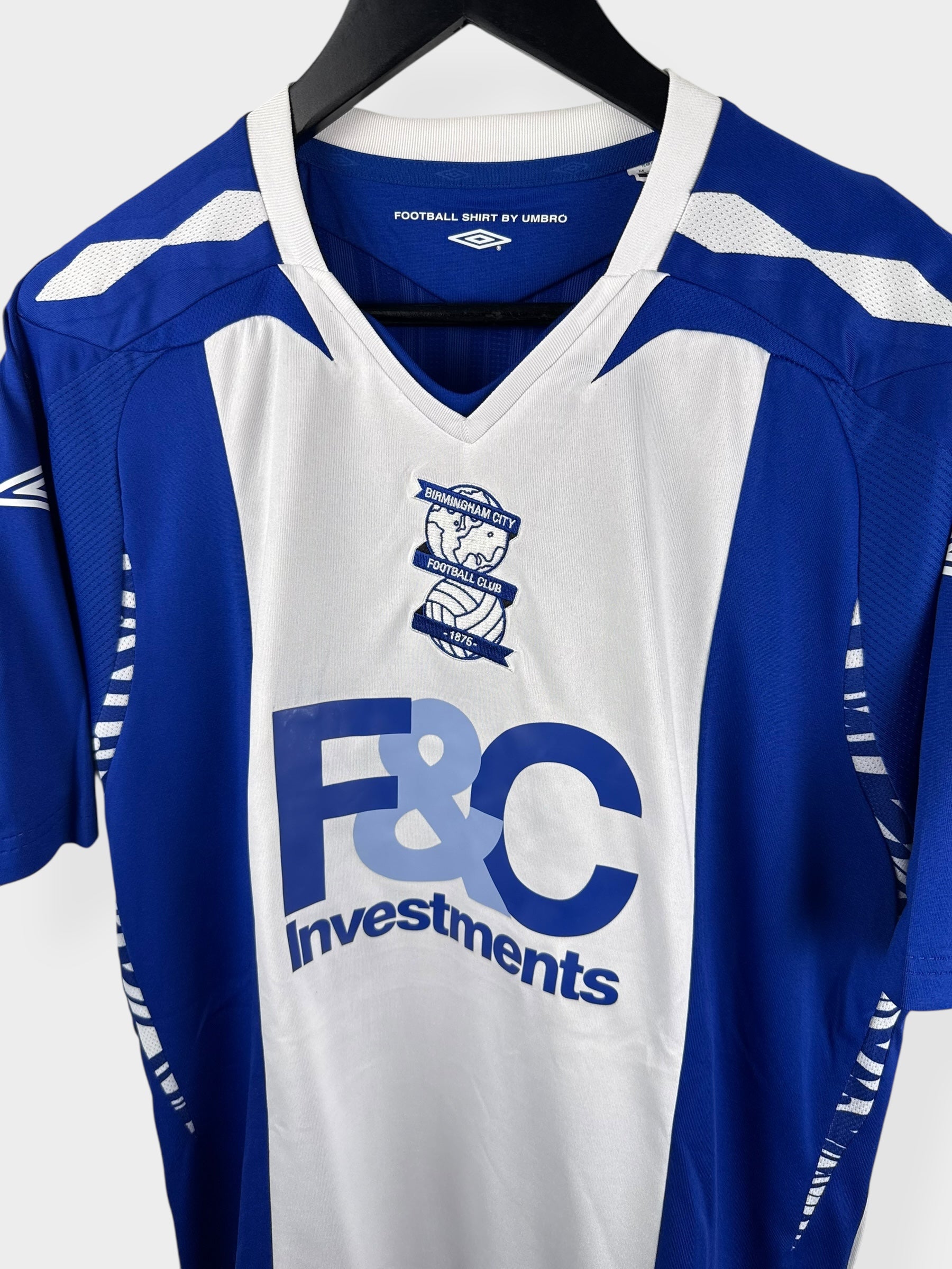 2007-08 BIRMINGHAM CITY HOME SHIRT M - Authentic Football Club