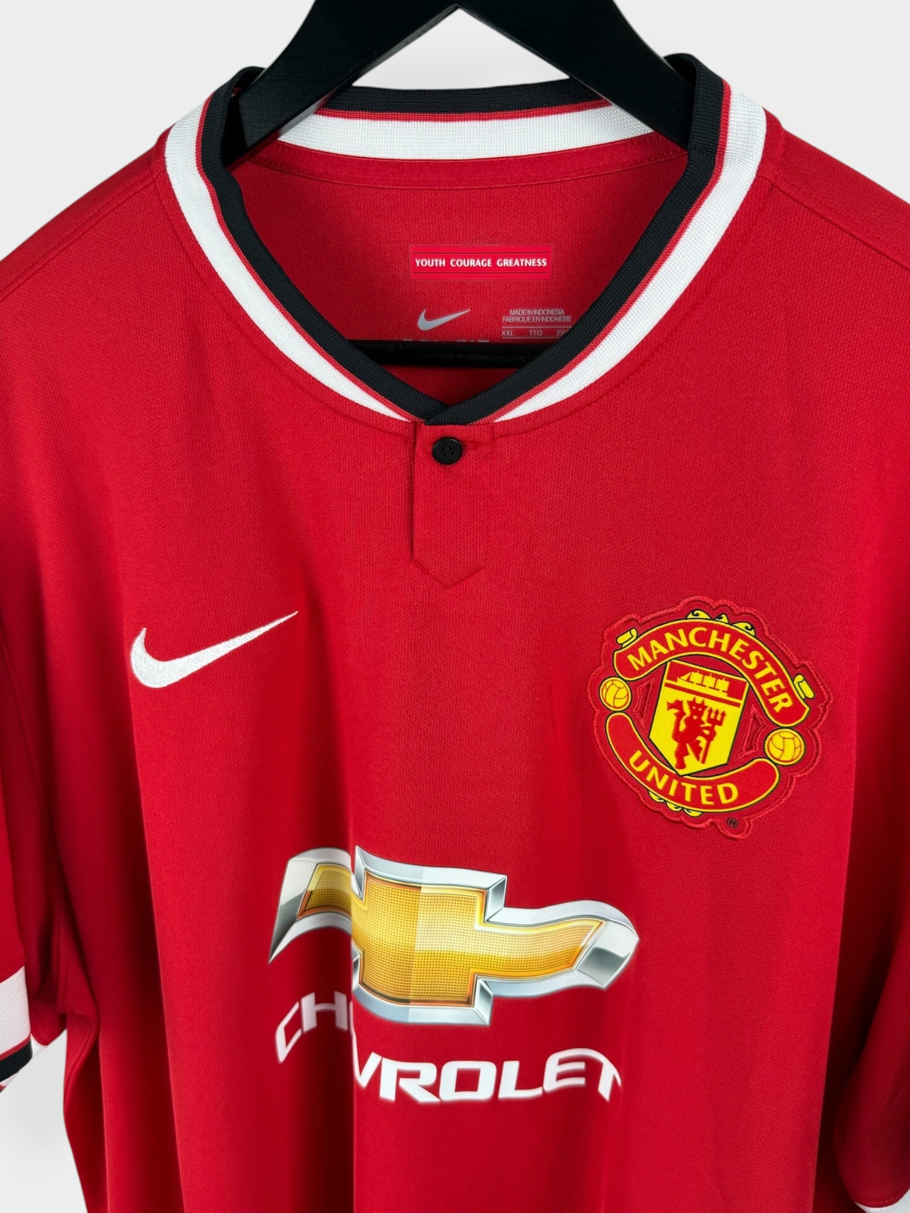 MAILLOT DOMICILE MANCHESTER UNITED 2014-15 ROONEY #10 XXL