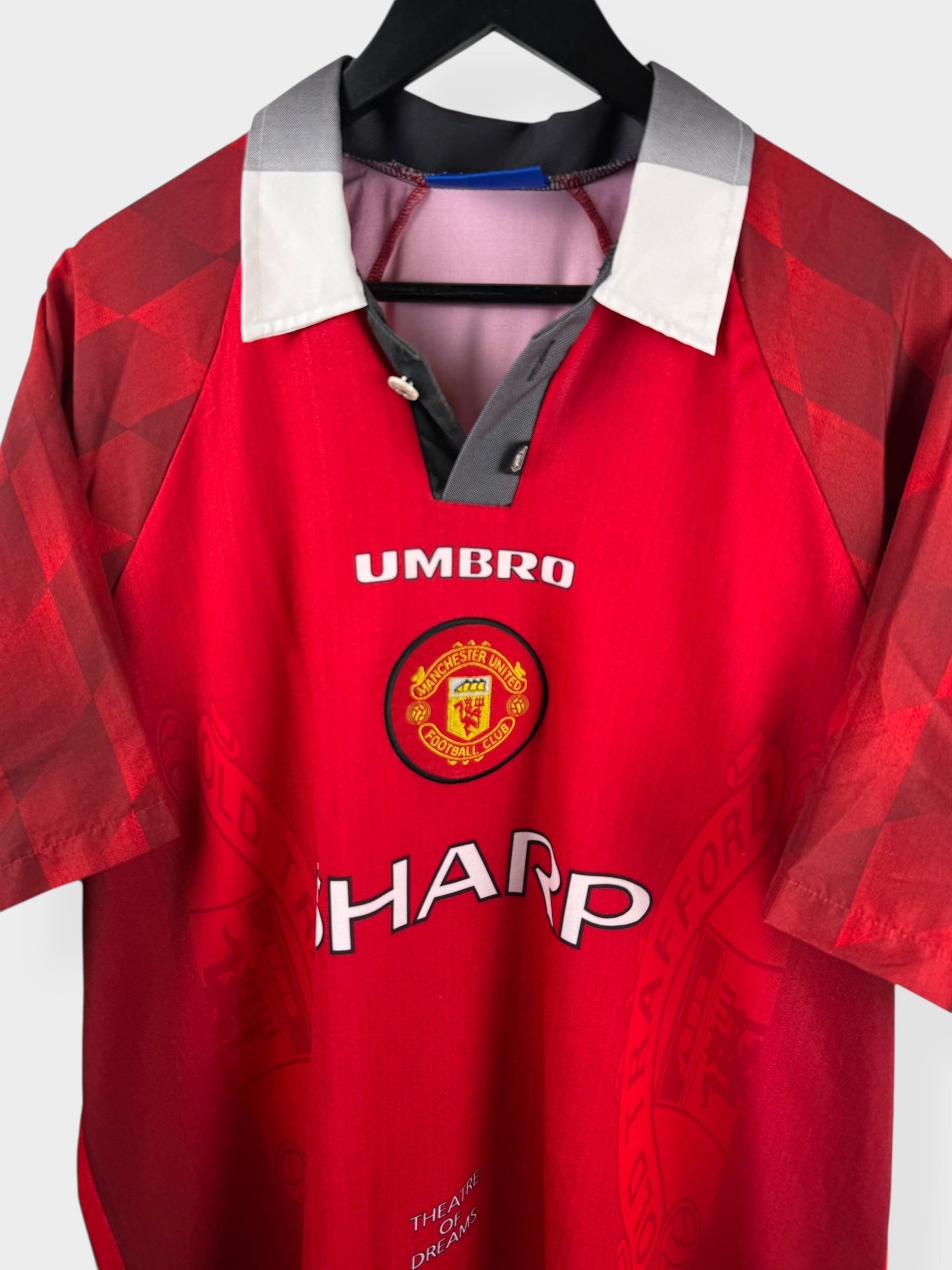 1996-98 MANCHESTER UNITED THUISSHIRT SOLSKJAER #20 XL