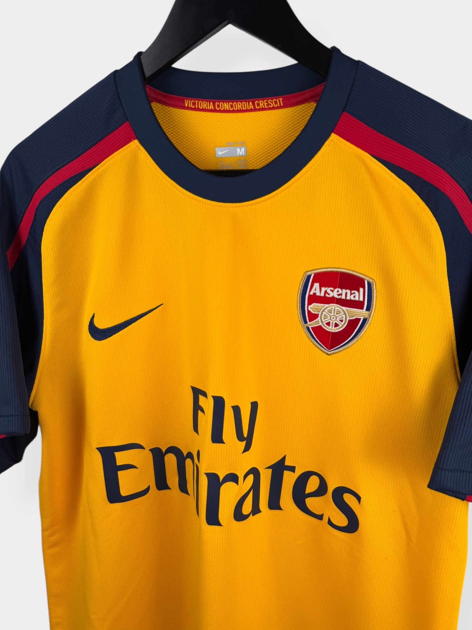 2008-09 ARSENAL AWAY SHIRT FABREGAS #4 XL - Authentic Football Club