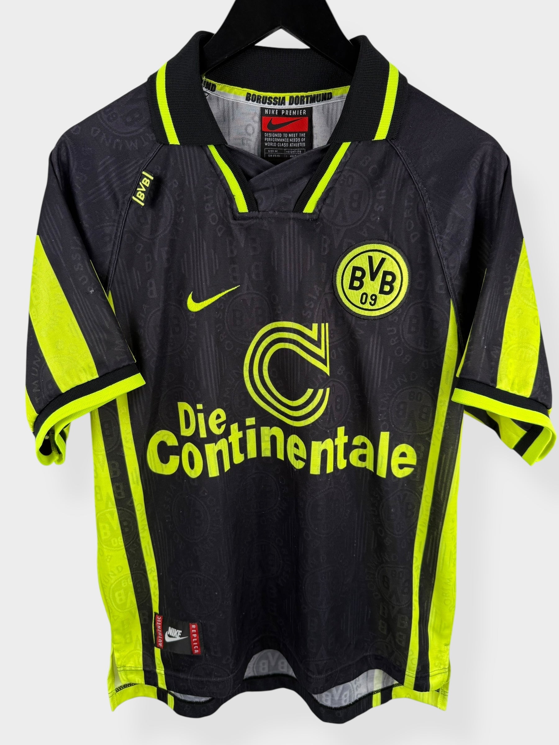 1995-96 BORUSSIA DORTMUND AWAY SHIRT M - Authentic Football Club