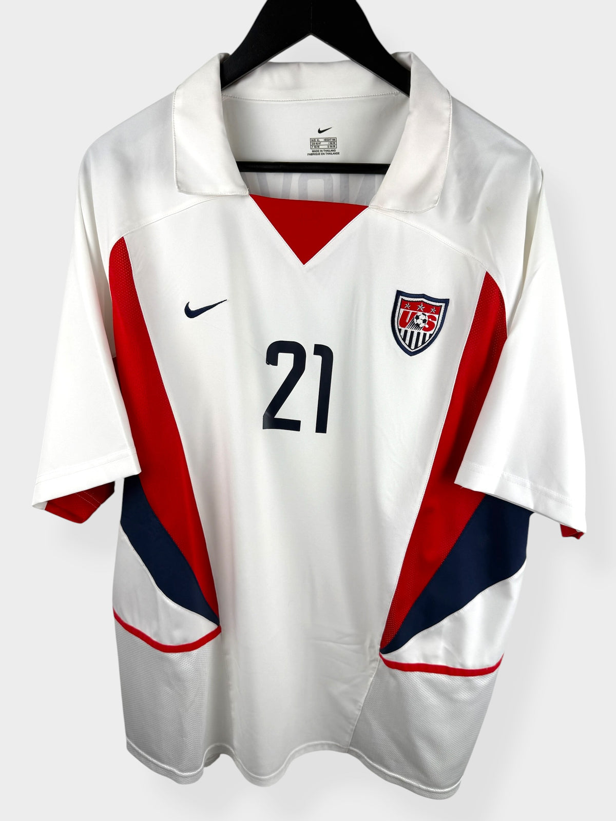 2002-03 USA HOME SHIRT DONOVAN #21 XL
