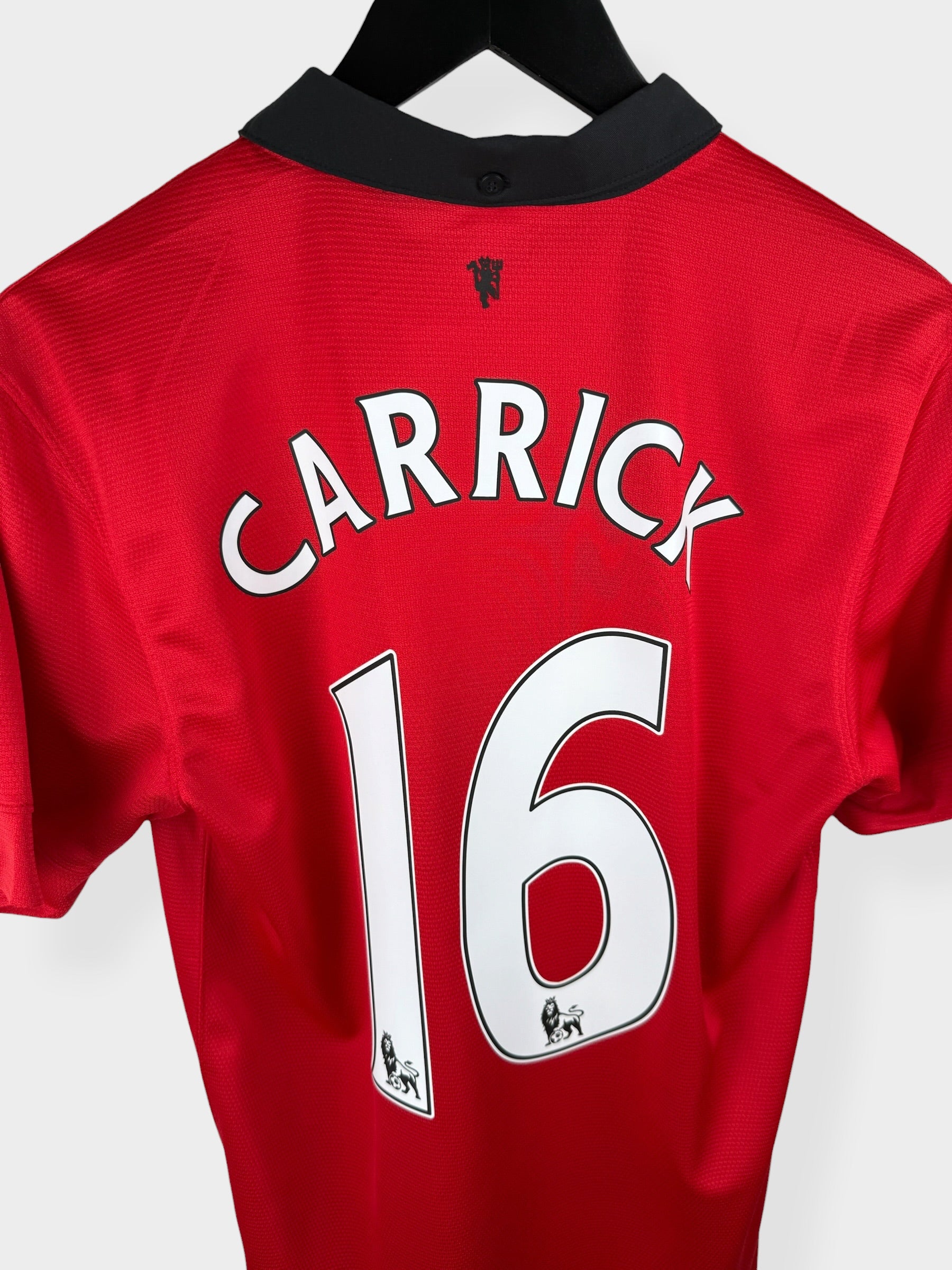 2013-14 MANCHESTER UNITED HOME SHIRT CARRICK #16 S