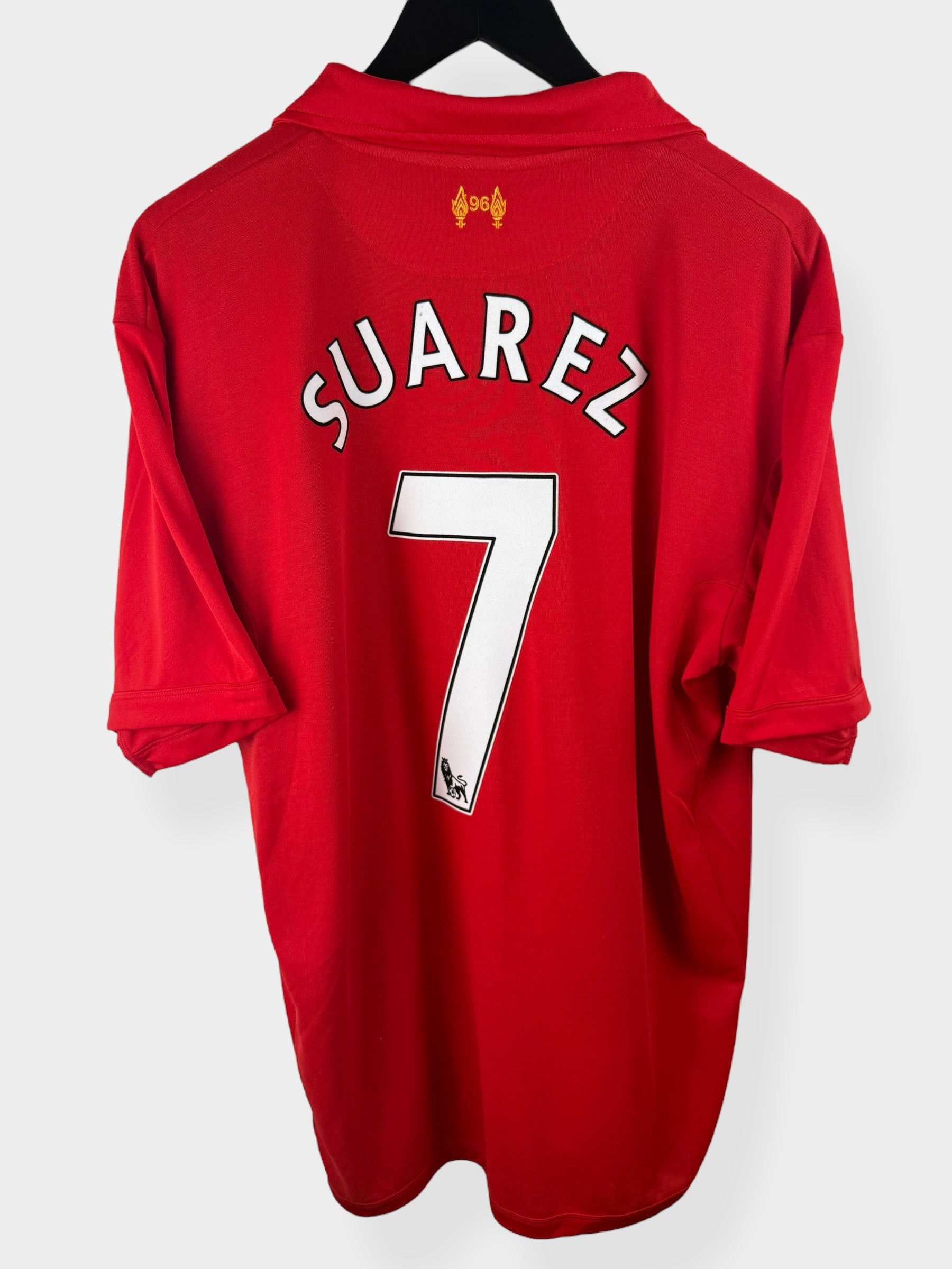 2012-13 LIVERPOOL HOME SHIRT SUAREZ #7 XXL - Authentic Football Club