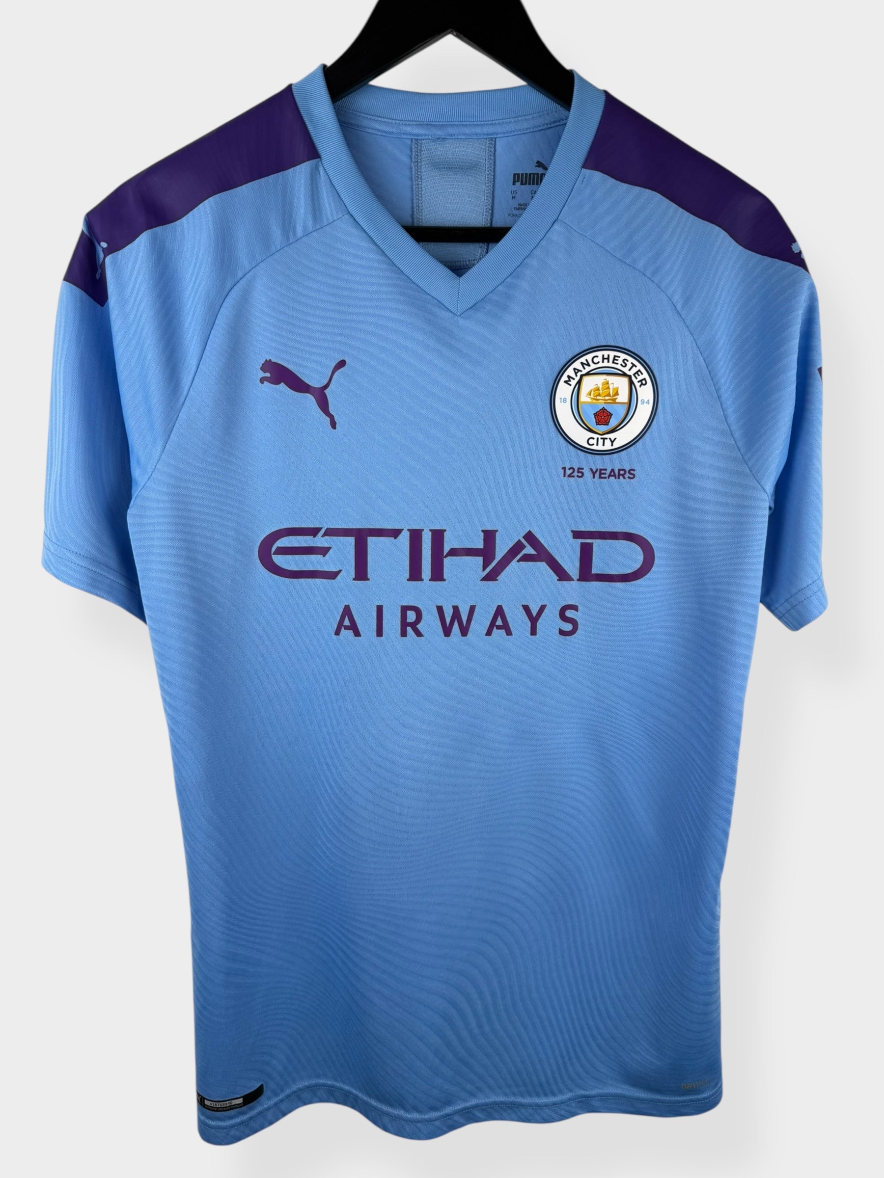 2019-20 MANCHESTER CITY HEIMTRIKOT SPIELER AUSGABE DE BRUYNE #17 M