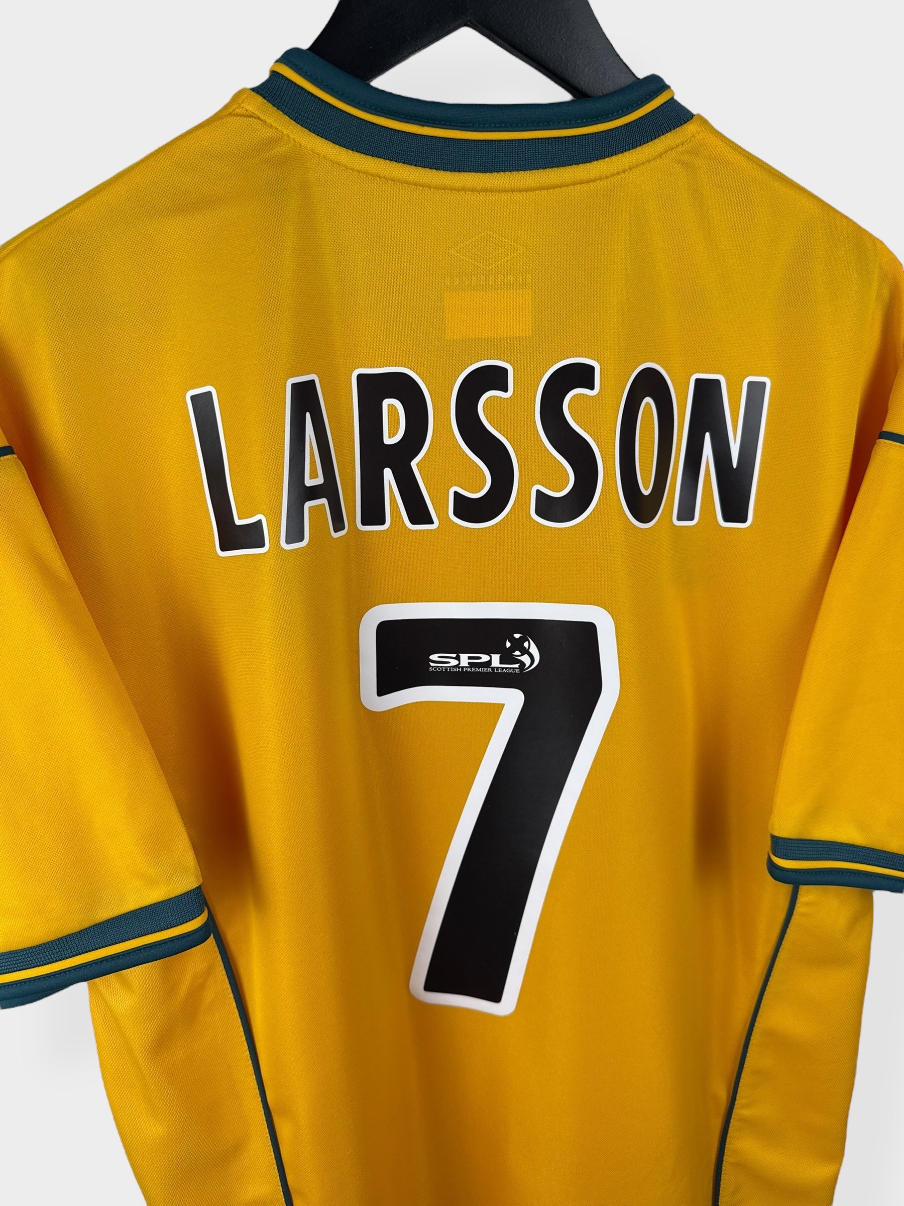 2001-02 CELTIC DRITTES TRIKOT LARSSON #7 L
