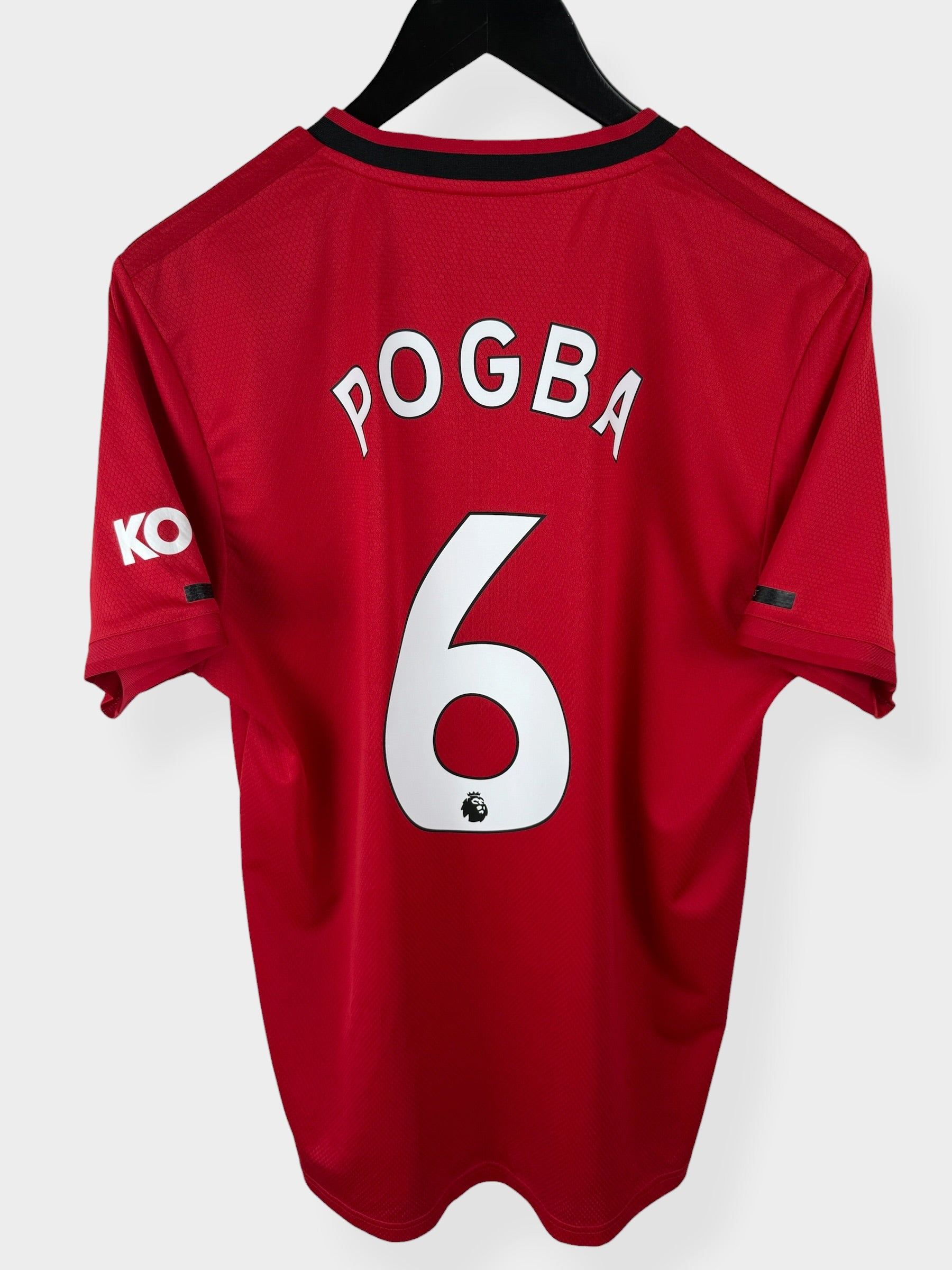 2019-20 MANCHESTER UNITED HOME SHIRT POGBA #6 L