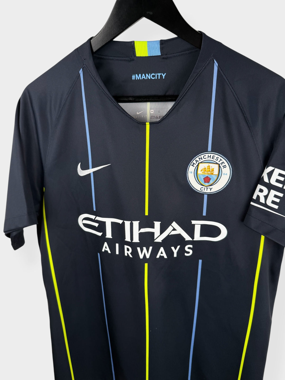 2018-19 MAILLOT EXTÉRIEUR DE MANCHESTER CITY DE BRUYNE #17 M