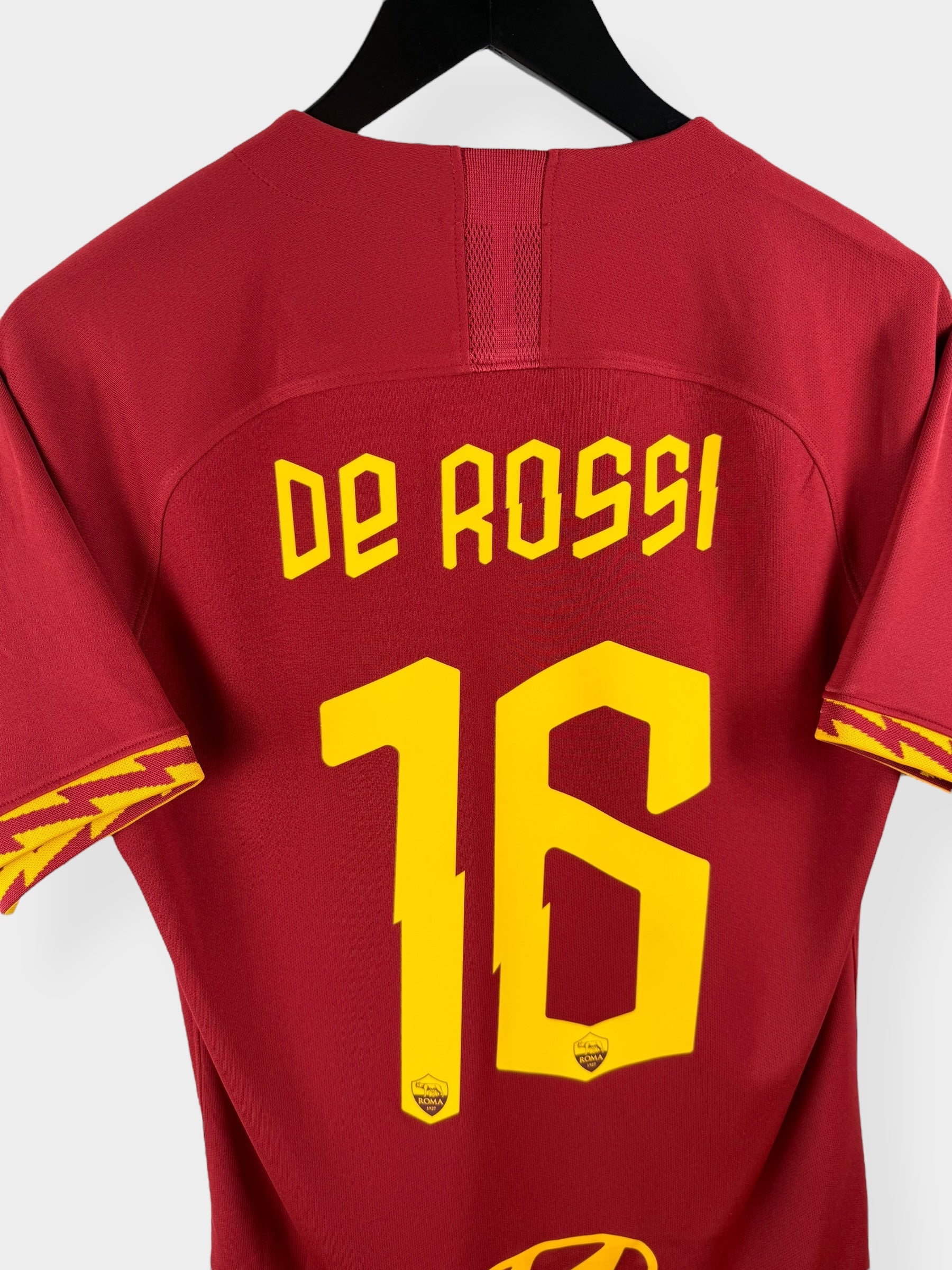 2019-20 AS ROMA HOME SHIRT DE ROSSI #16 M - AJ5559-613