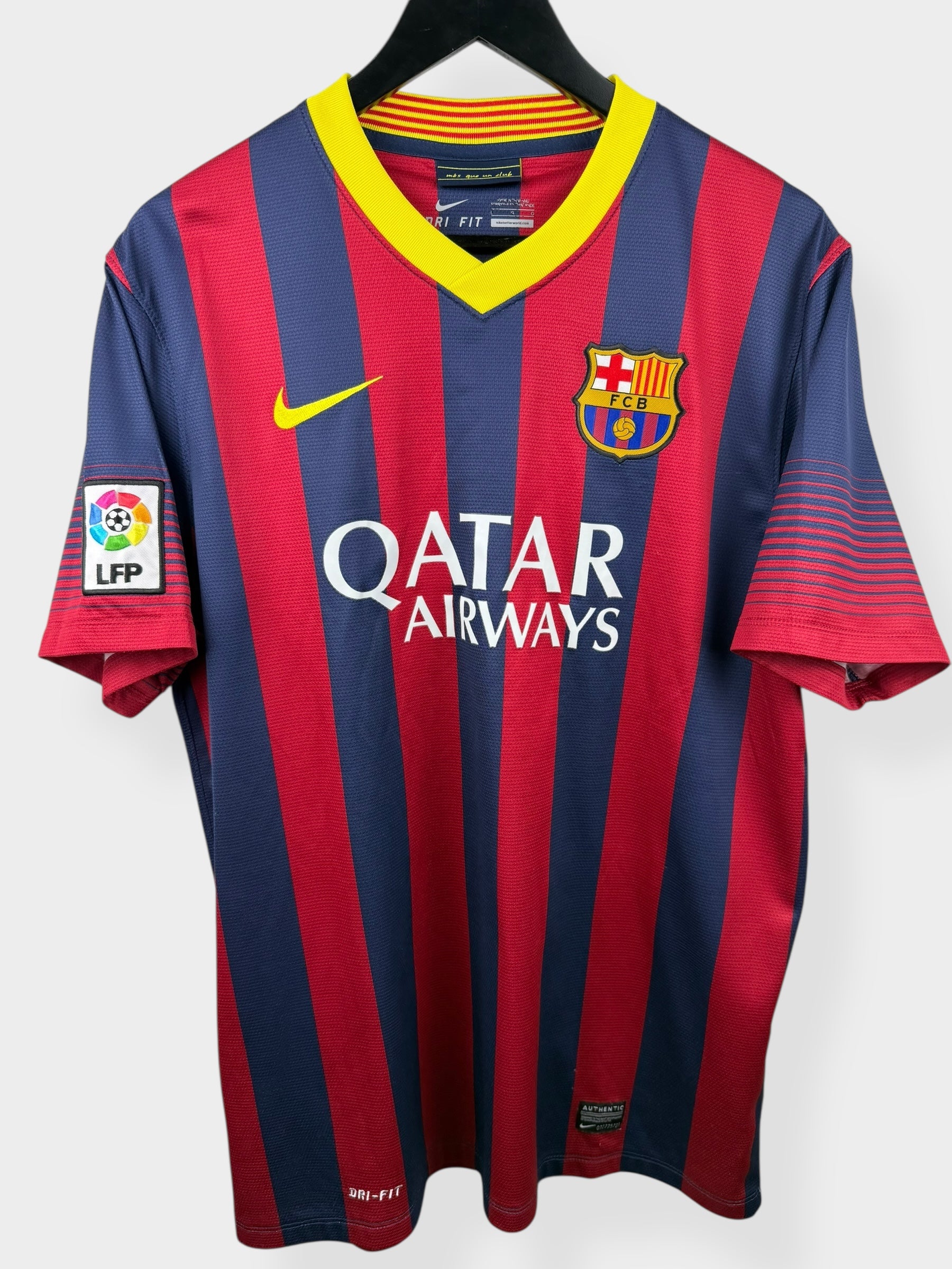 2013-14 BARCELONA HOME SHIRT NEYMAR JR. #11 L