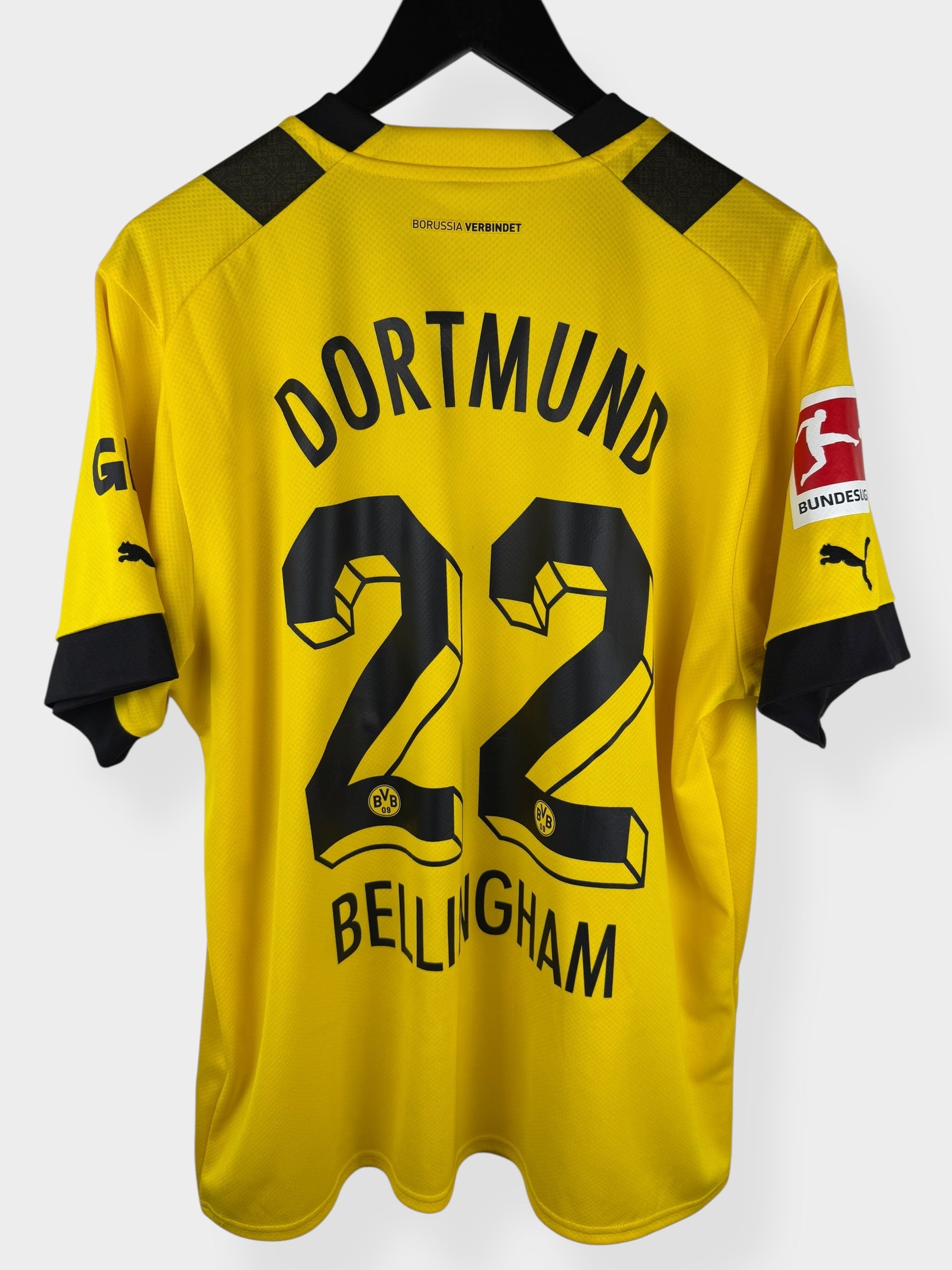 2022-23 BORUSSIA DORTMUND THUISSHIRT BELLINGHAM #22 XL