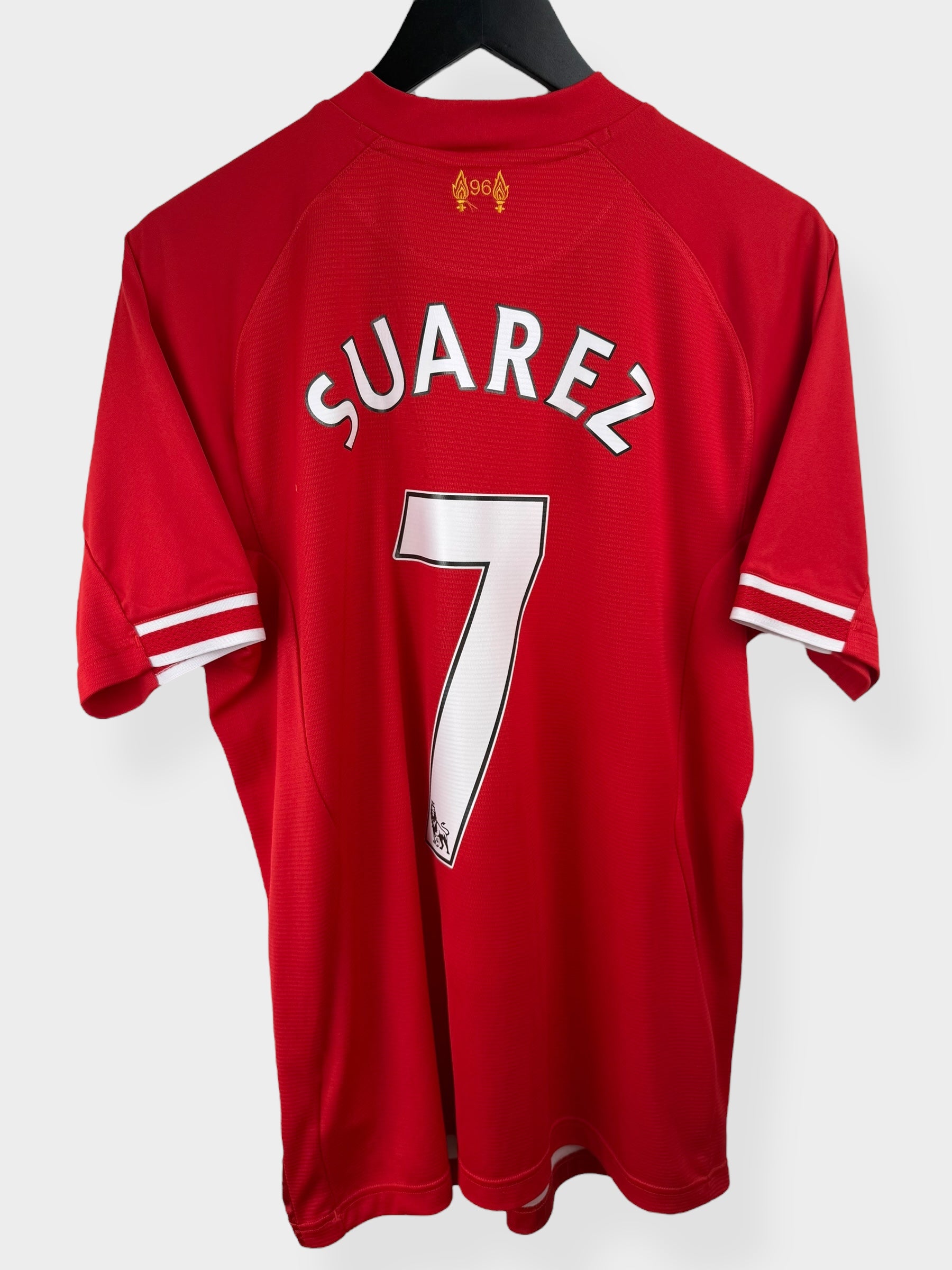 2013-14 LIVERPOOL HEIMTRIKOT SUAREZ #7 L