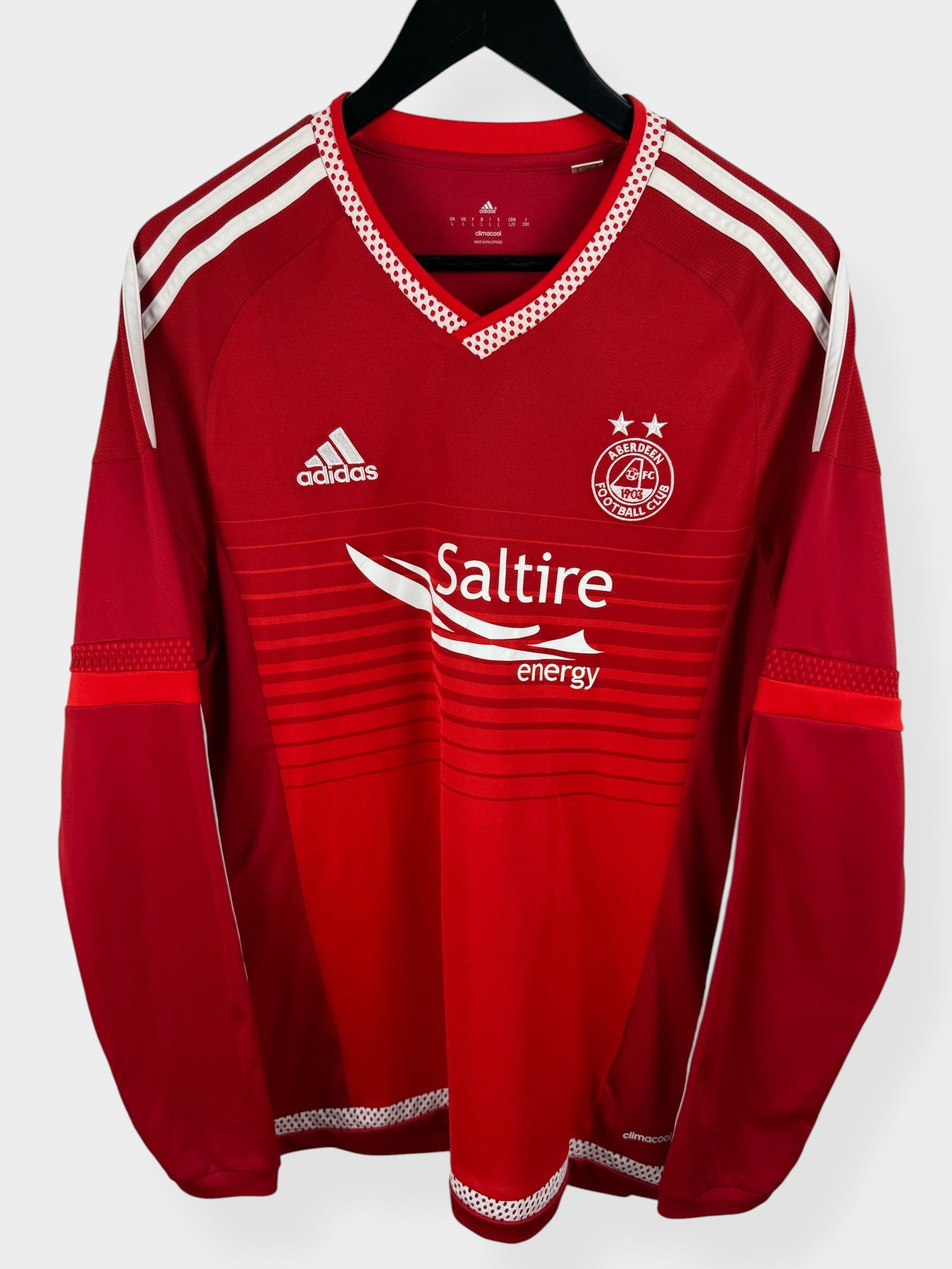 2015-16 ABERDEEN HOME SHIRT LS L