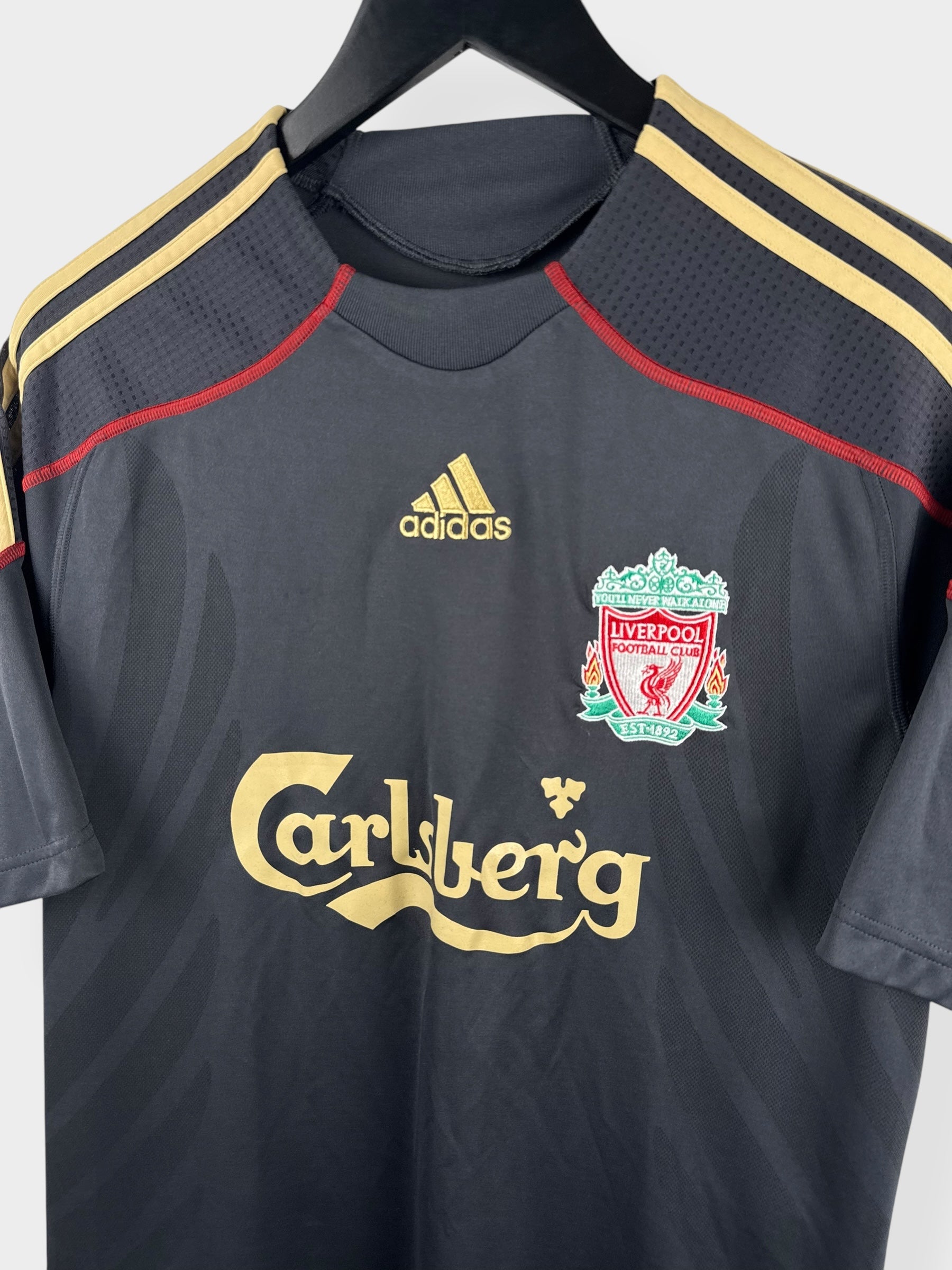 2009-10 LIVERPOOL AWAY SHIRT GERRARD #8 M - Authentic Football Club