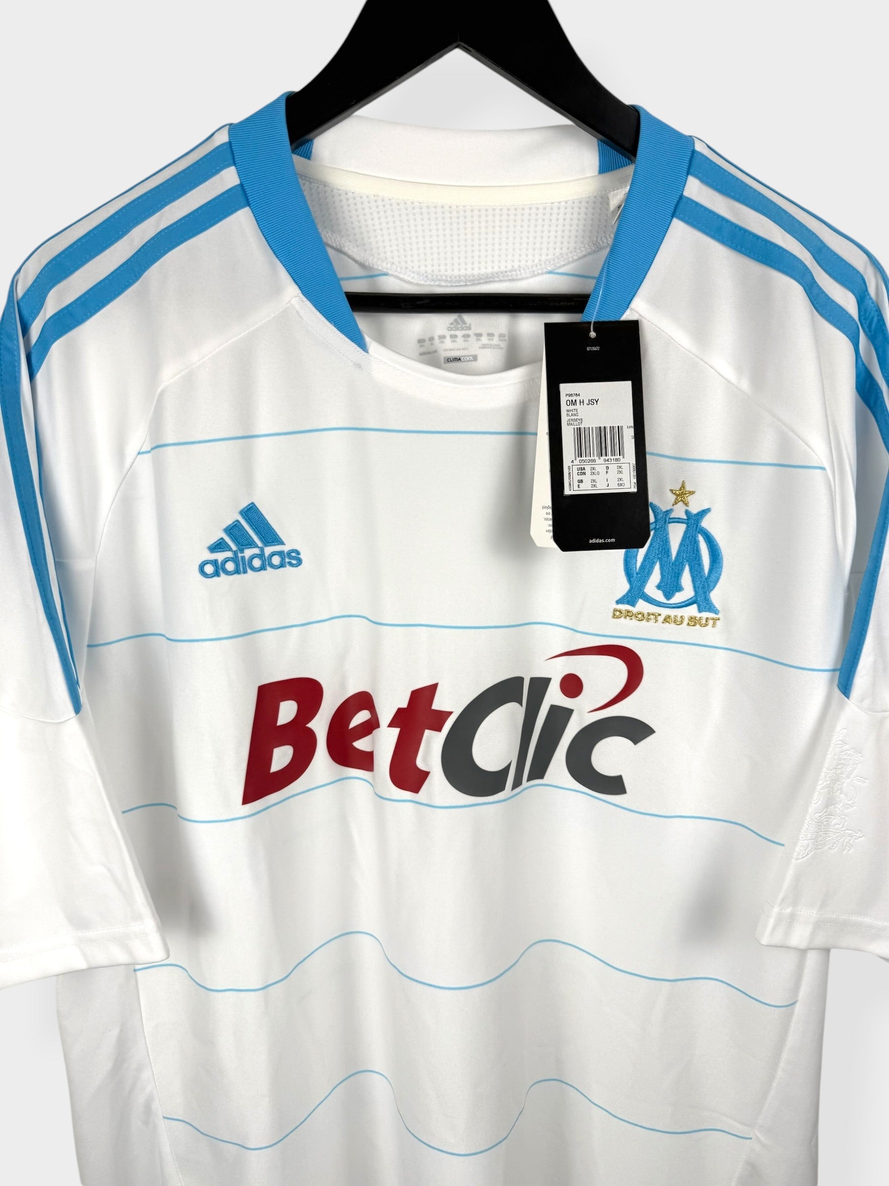 2010-11 OLYMPIQUE MARSEILLE AWAY SHIRT XXL
