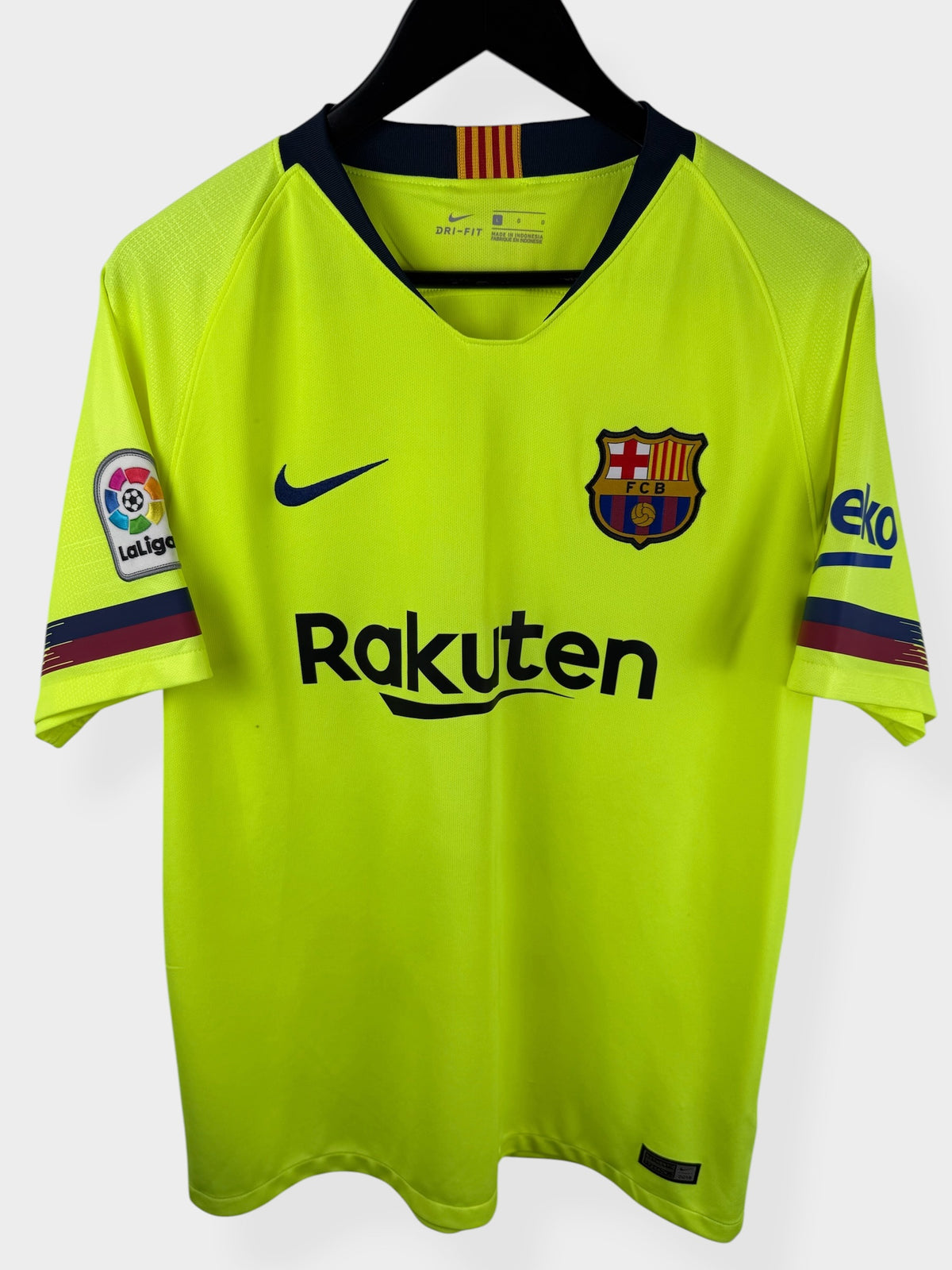 2018-19 BARCELONA AUSWÄRTSTRIKOT MESSI #10 L