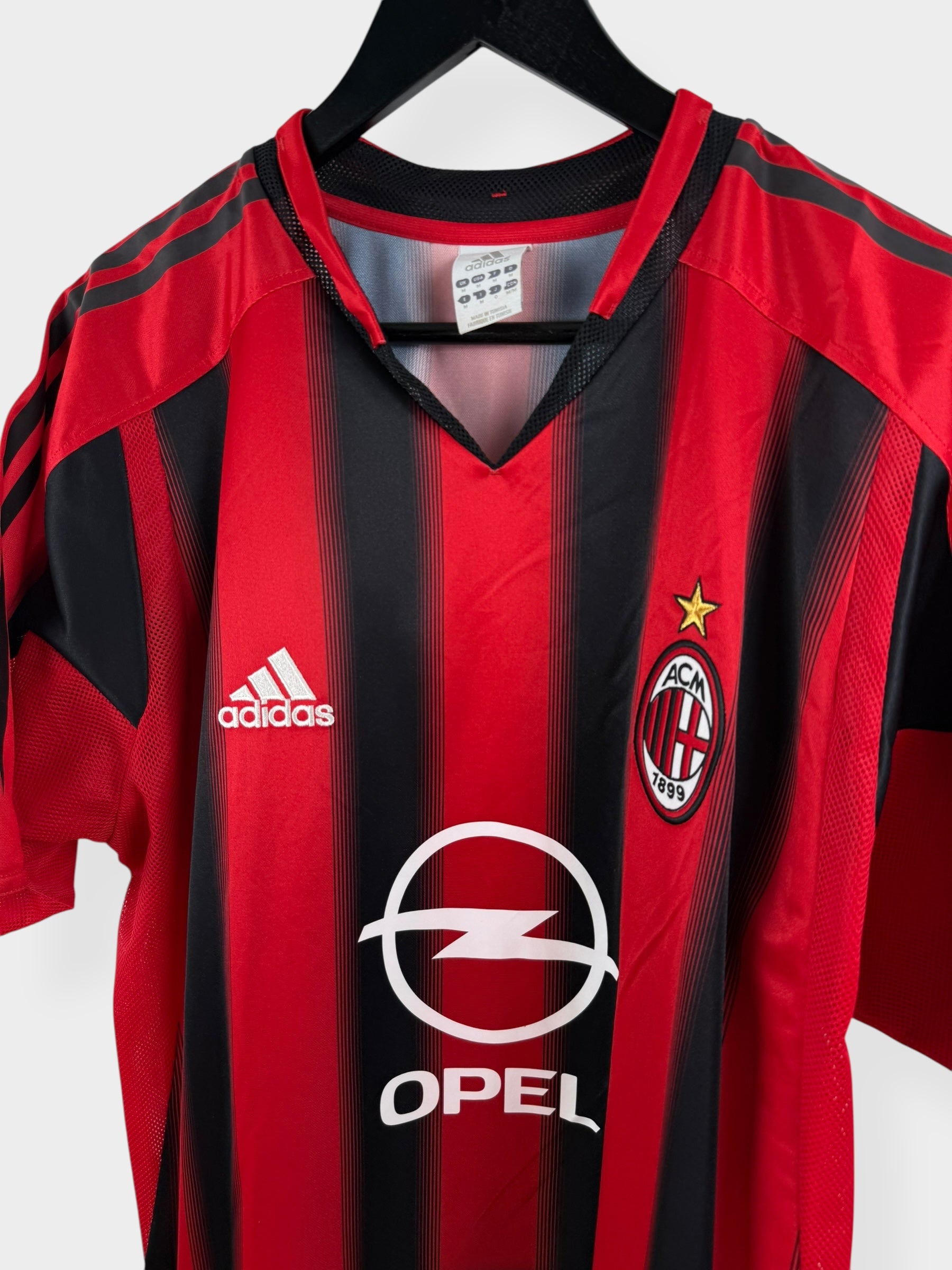 2004-05 AC MILAN HOME SHIRT KAKA #22 M