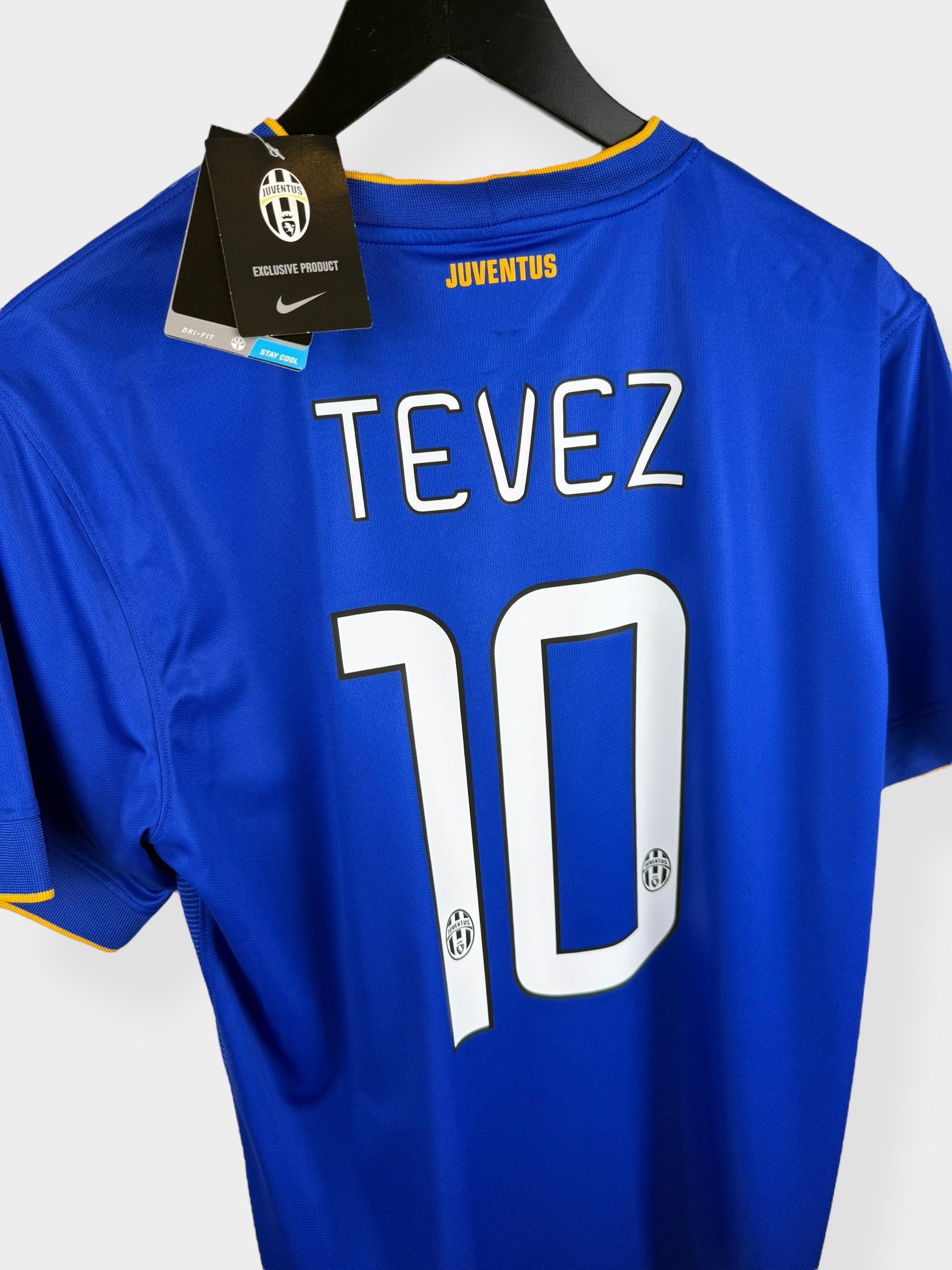 2014-15 JUVENTUS AWAY SHIRT TEVEZ #10 M - Authentic Football Club