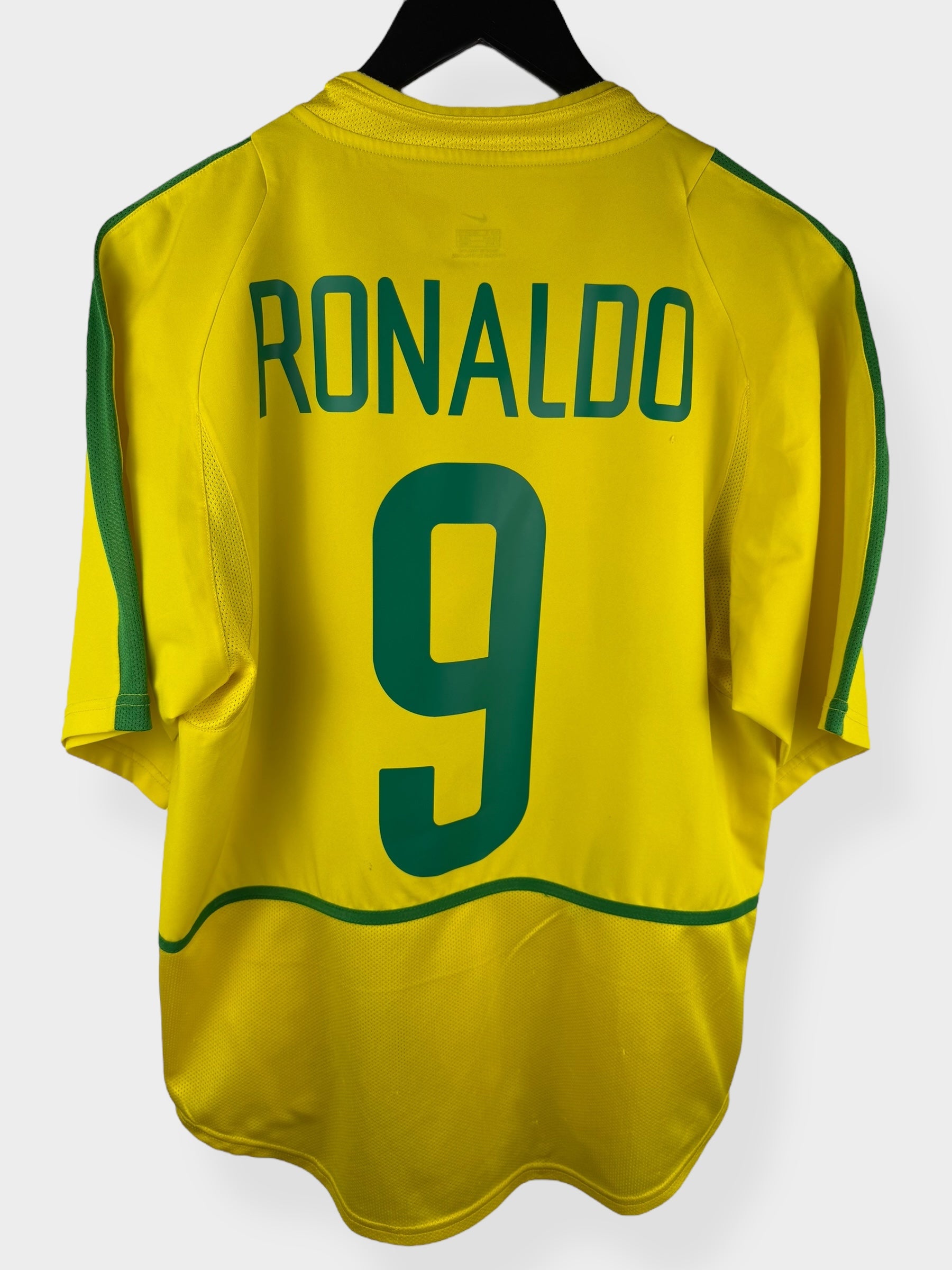 2002-04 BRAZIL HEIMTRIKOT RONALDO #9 M