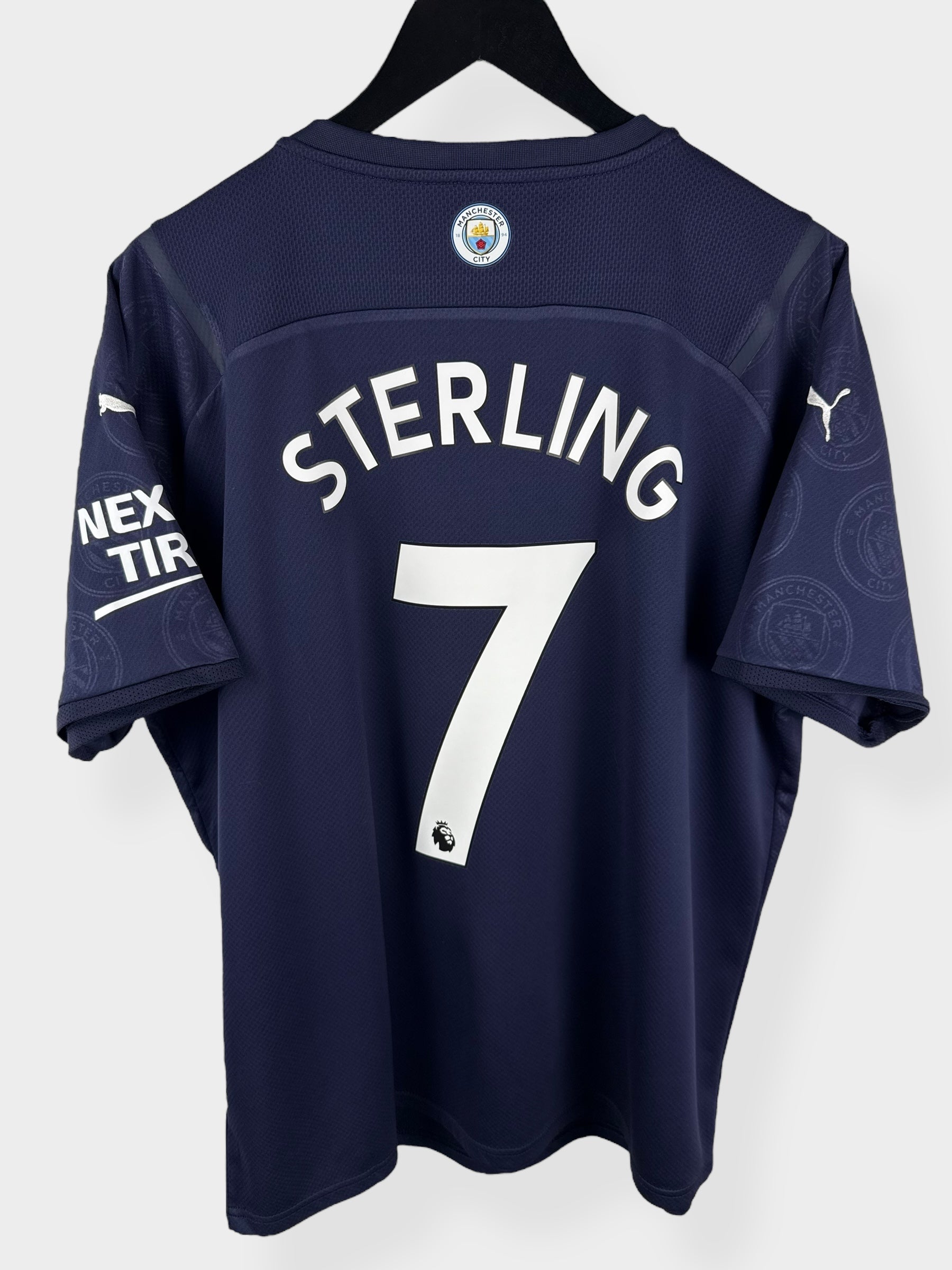 2021-22 MANCHESTER CITY THIRD SHIRT STERLING #7 XL