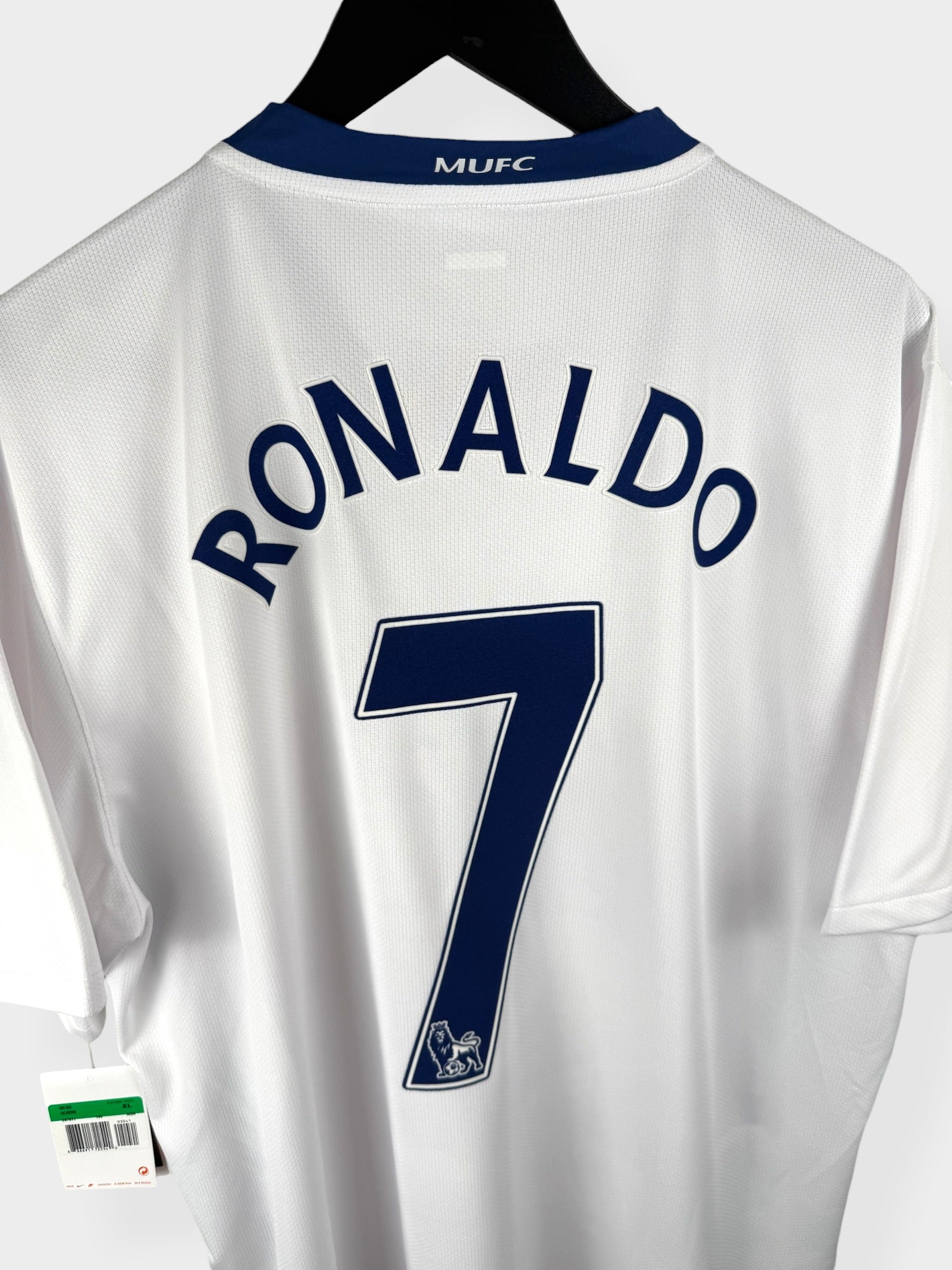 2008-09 MANCHESTER UNITED AWAY SHIRT RONALDO #7 XL