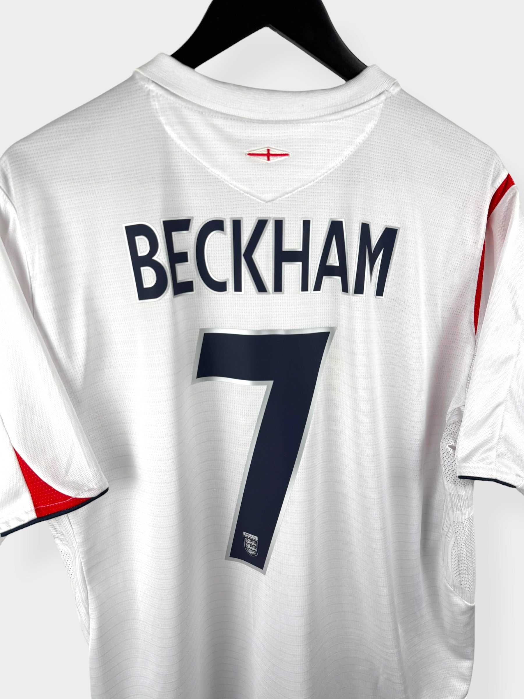 2005-07 ENGLAND HOME SHIRT BECKHAM #7 XL